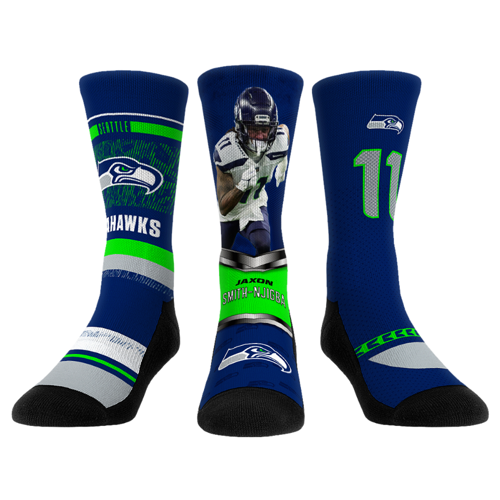 Jaxon Smith-Njigba - Seattle Seahawks - Pro 3-Pack | Rock 'Em Socks