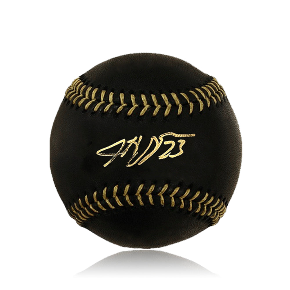 Jeff Hoffman Philadelphia Phillies Autographed Official Black MLB Baseball 1
