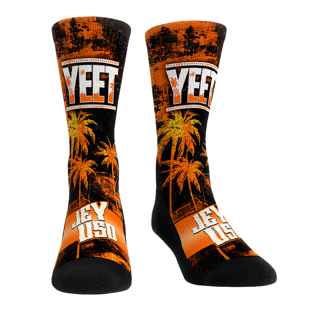 Jey Uso - YEET (Orange) | Rock 'Em Socks 1