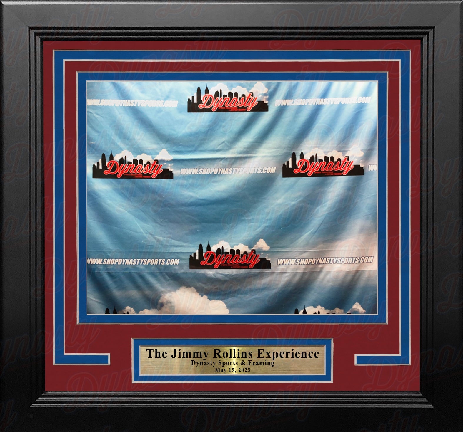 Jimmy Rollins Philadelphia Phillies Photo-Op Frame Kit with Commemorative Nameplate