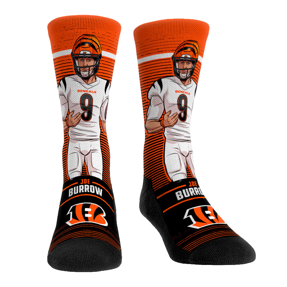 Joe Burrow - Cincinnati Bengals  - Big Shot | Rock 'Em Socks 1