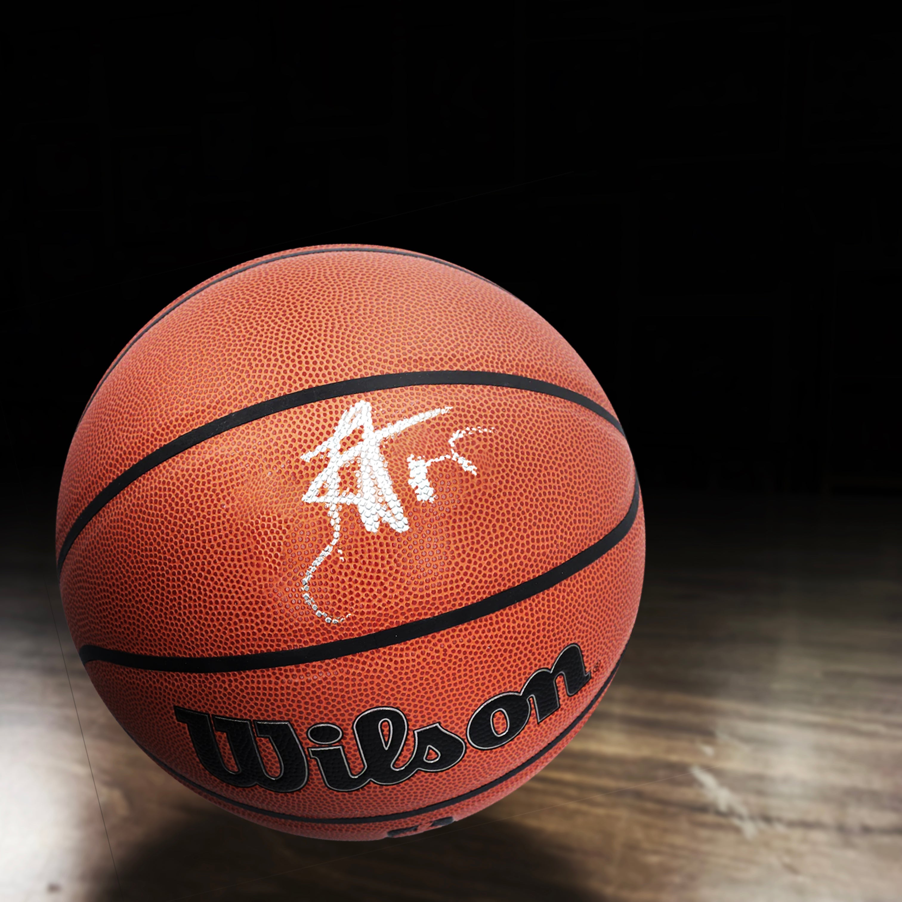 Nikola Jokic Denver Nuggets Autographed NBA Wilson Basketball 1