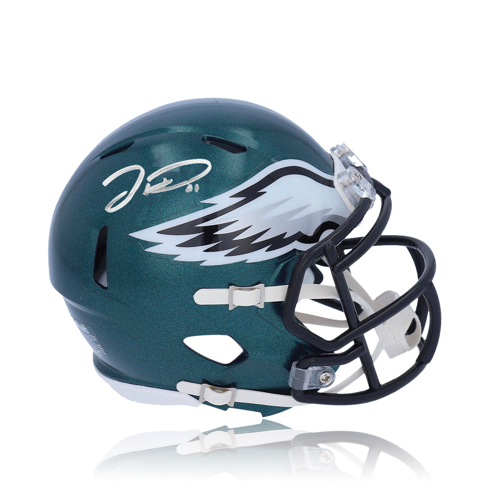 Jordan Davis Philadelphia Eagles Autographed Full Size Football Helmet 1