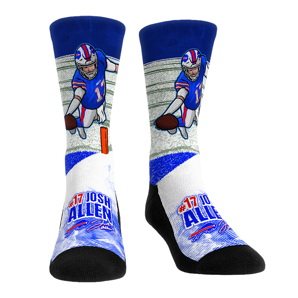 Josh Allen - Buffalo Bills  - Snow Touchdown | Rock 'Em Socks