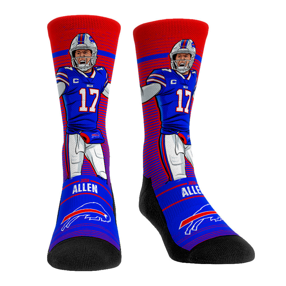 Josh Allen - Buffalo Bills  - Big Shot | Rock 'Em Socks