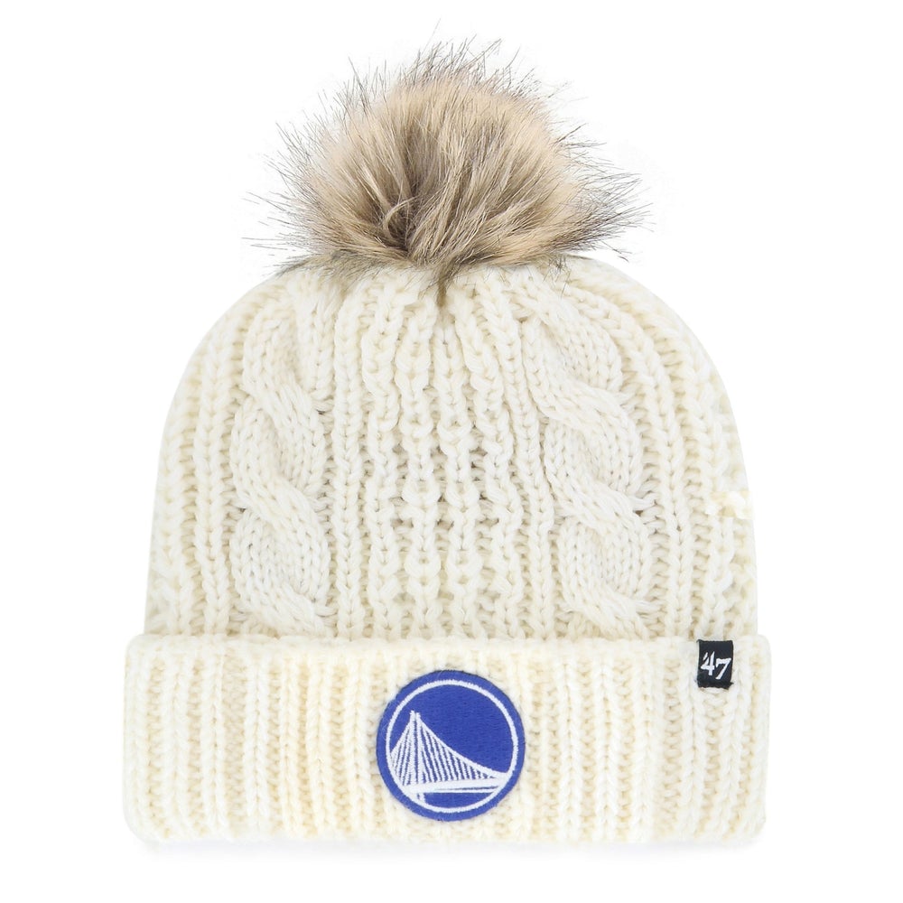 Golden State Warriors - Meeko White Cuff Knit Hat, 47 Brand 1