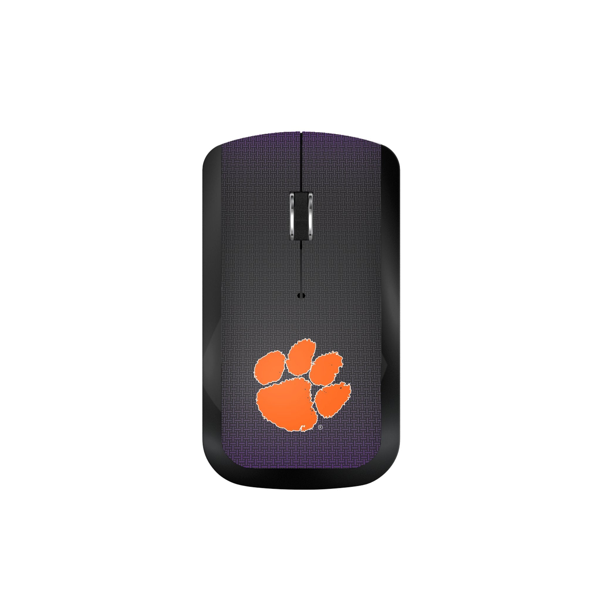 Clemson University Tigers Linen Wireless Mouse 1