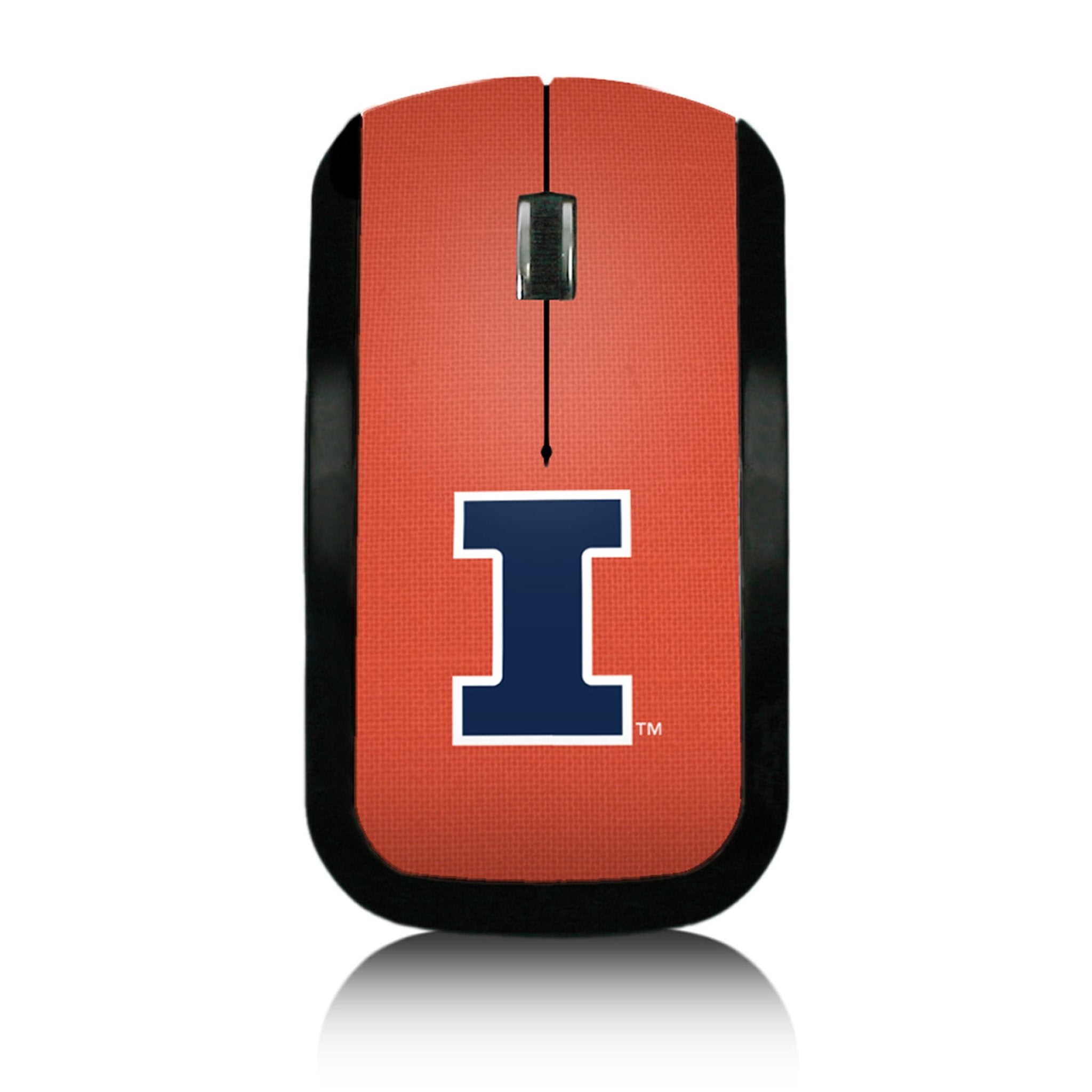 University of Illinois Fighting Illini Solid Wireless Mouse 1