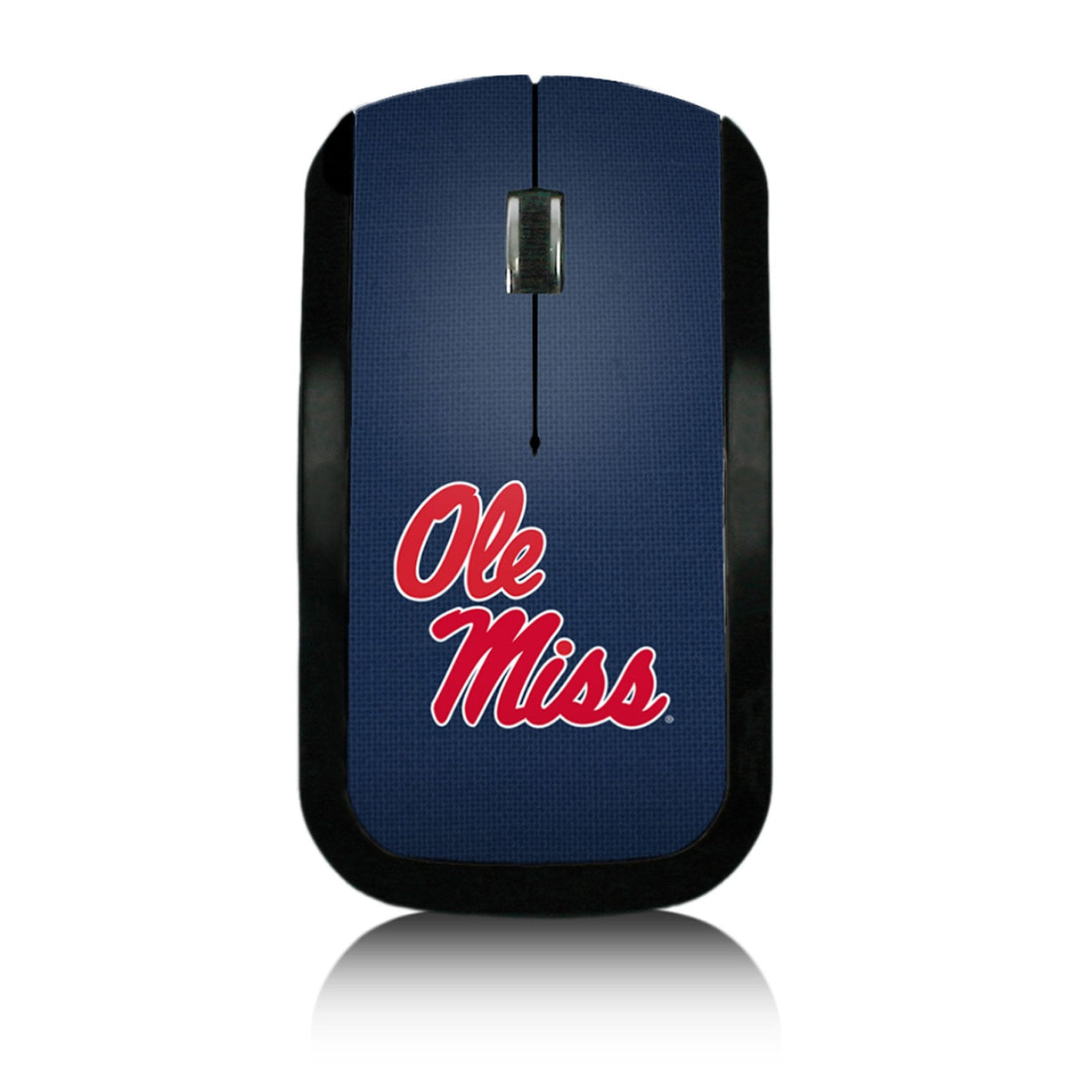 University of Mississippi Rebels Solid Wireless Mouse 1