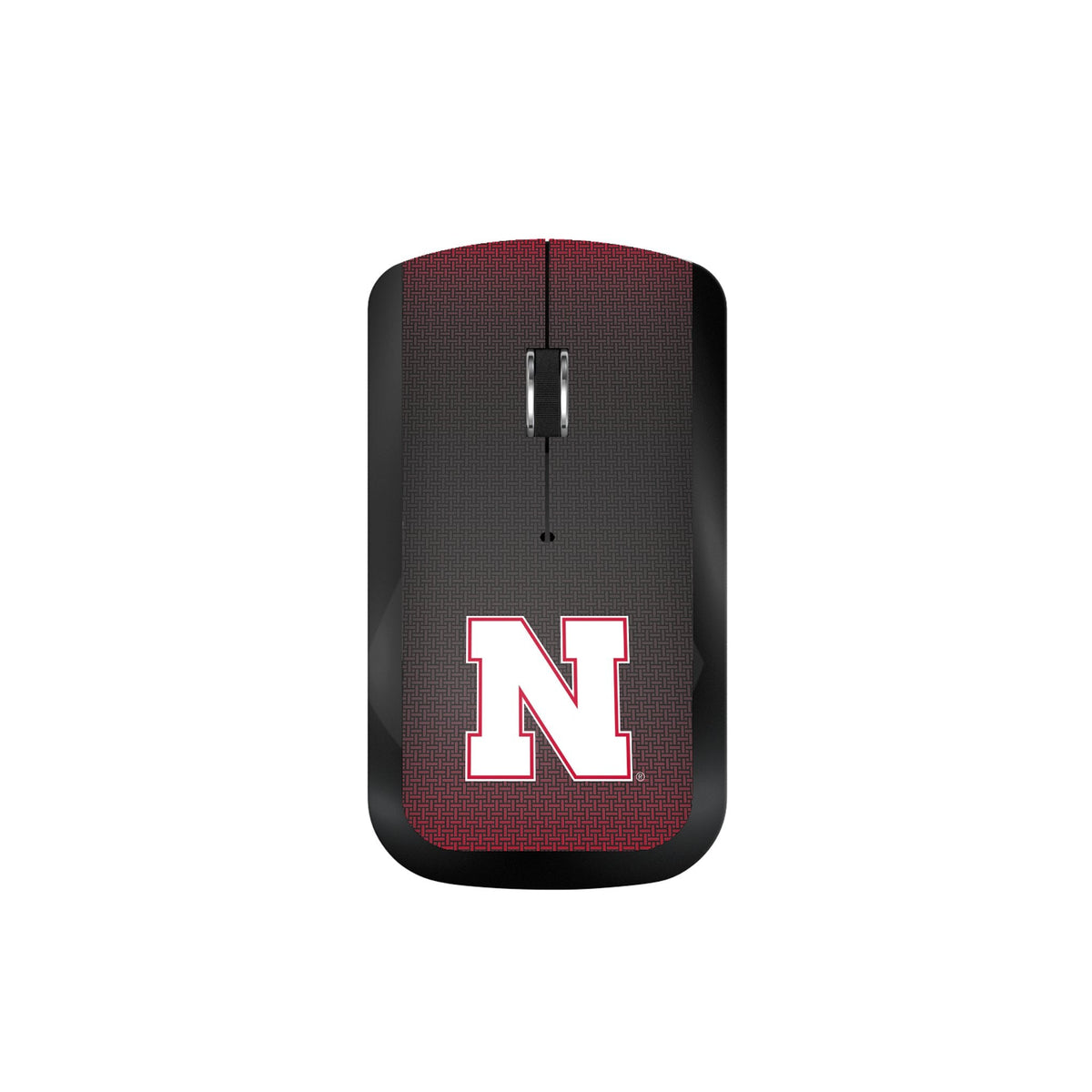 University of Nebraska Huskers Block N Linen Wireless Mouse 1