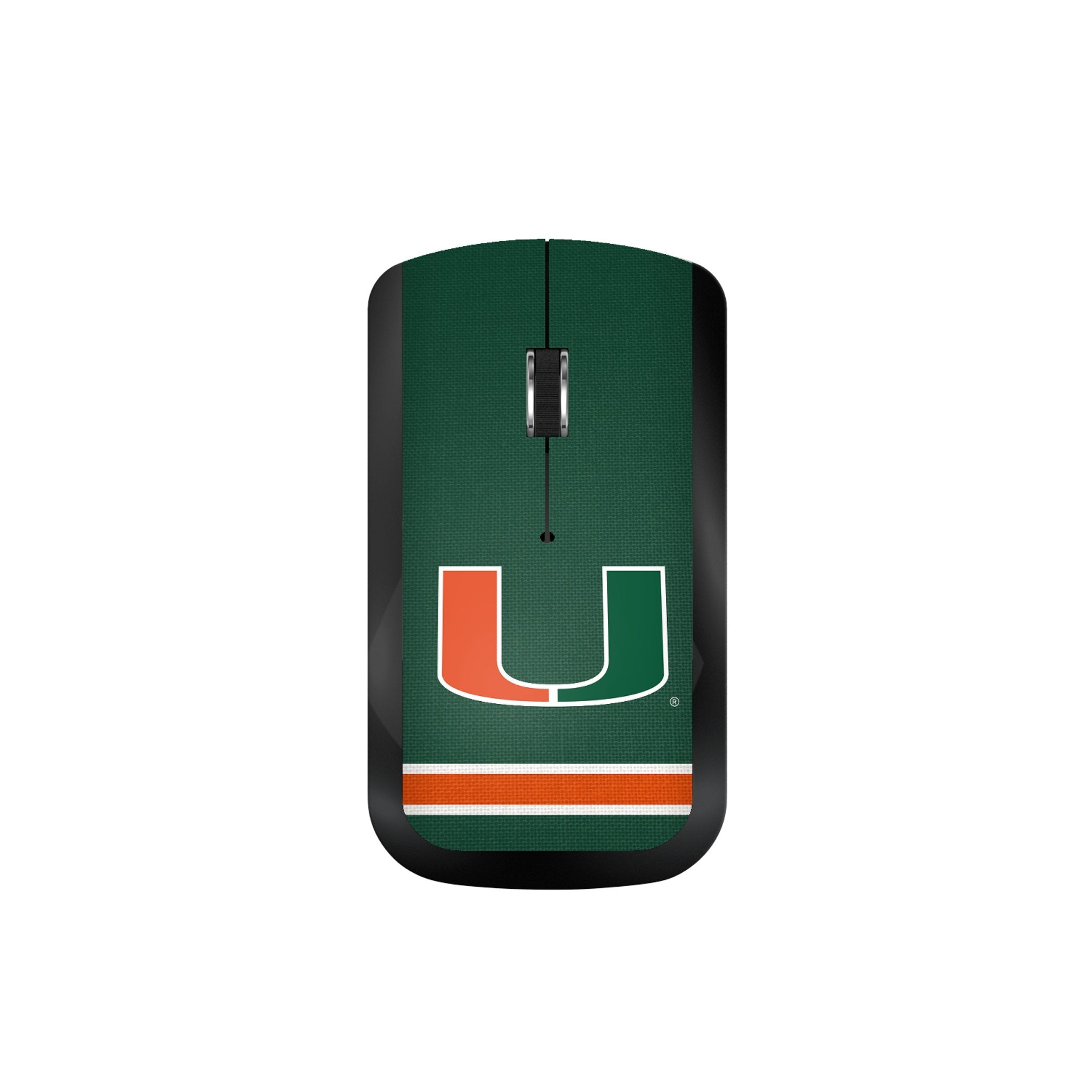 University of Miami Hurricanes Stripe Wireless Mouse 1