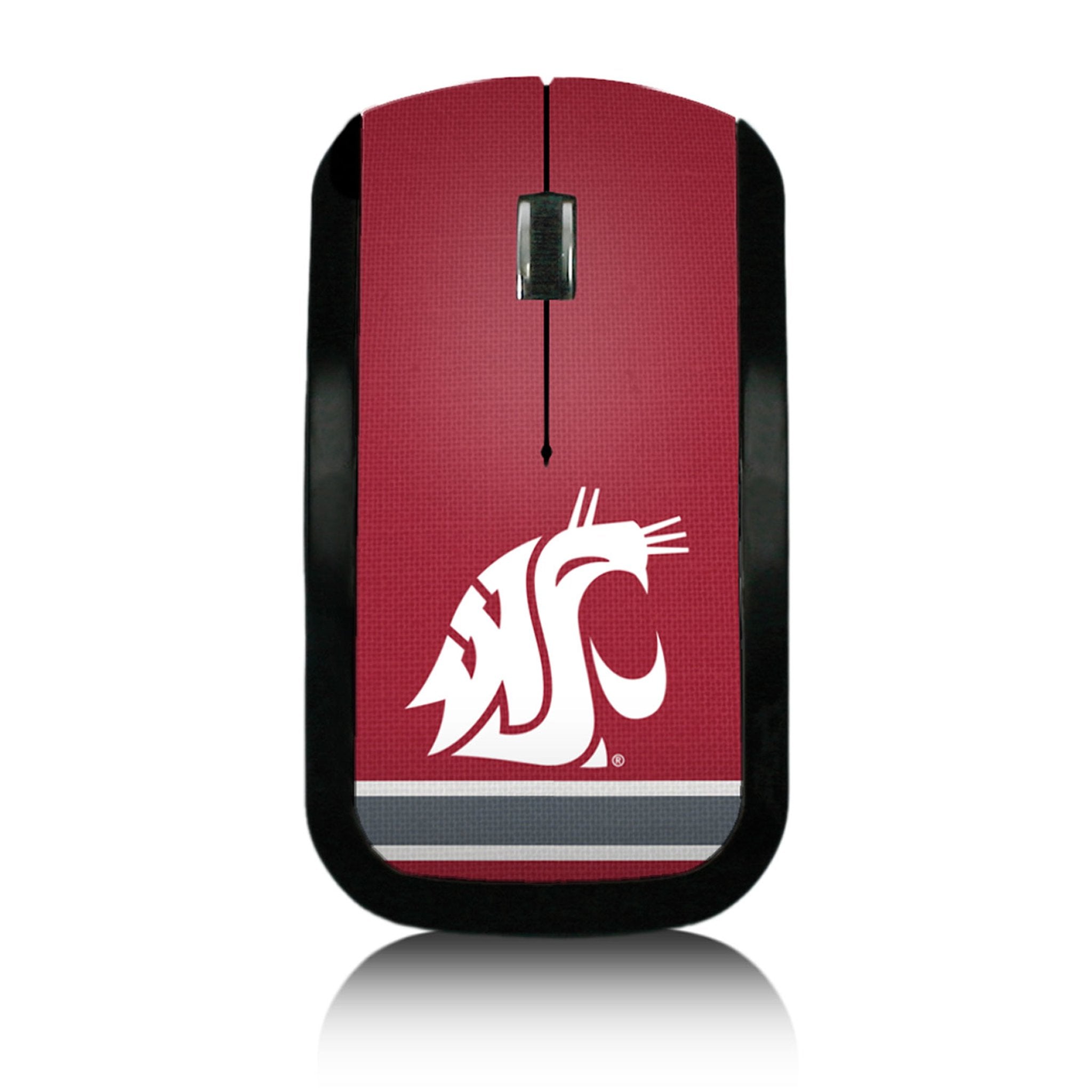 Washington State University Cougars Stripe Wireless Mouse 1