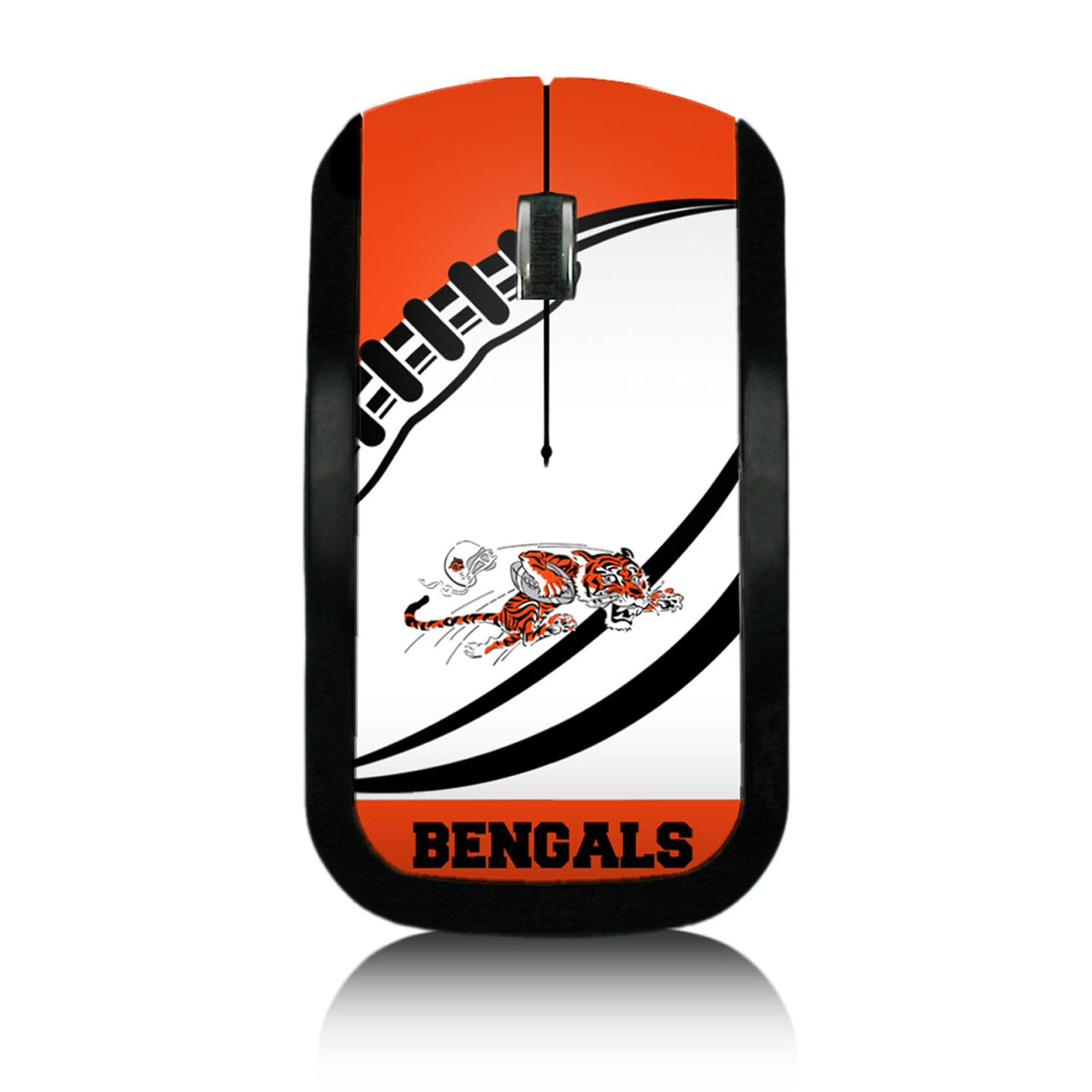 Cincinnati Bengals Historic Collection Passtime Wireless Mouse 1