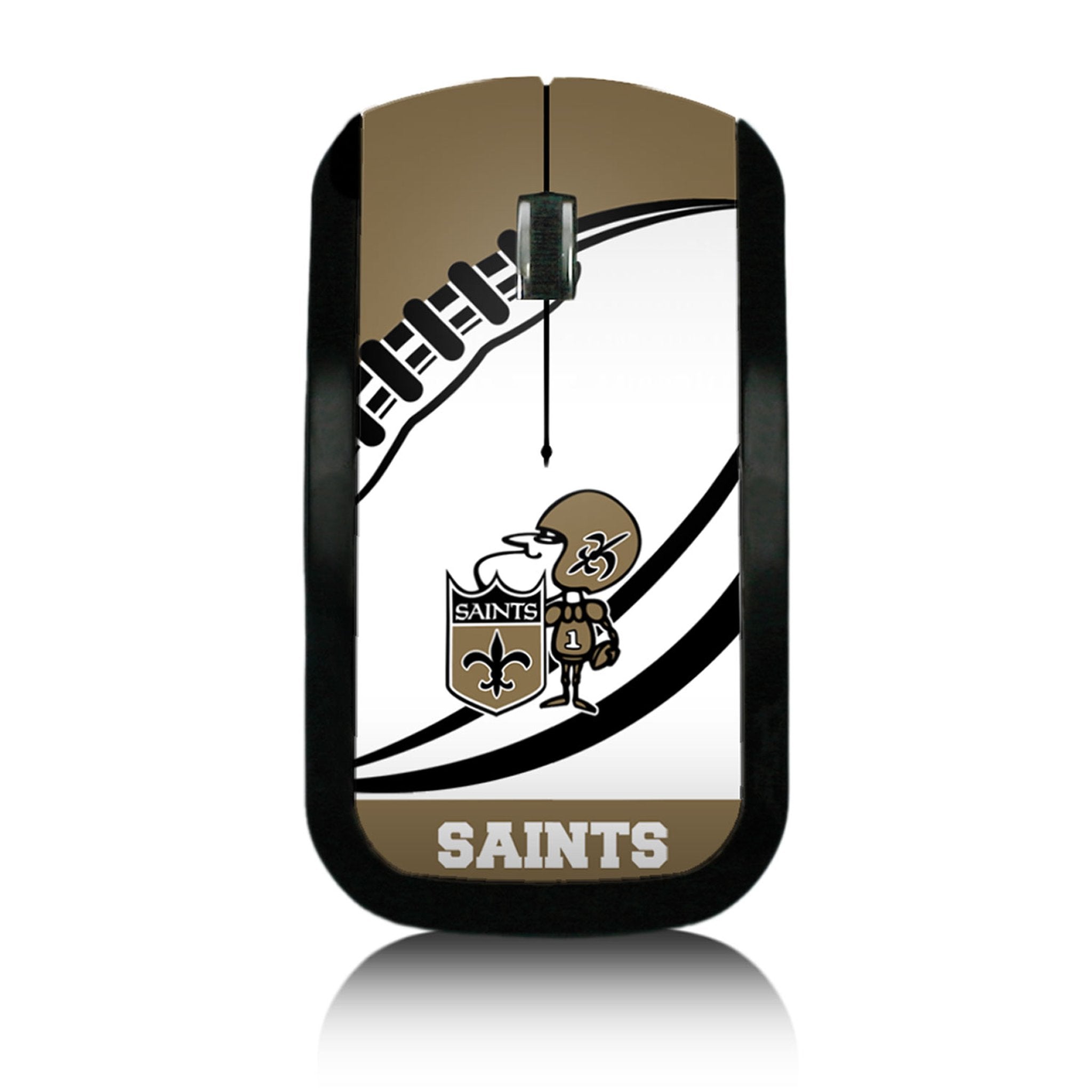 New Orleans Saints Historic Collection Passtime Wireless Mouse 1