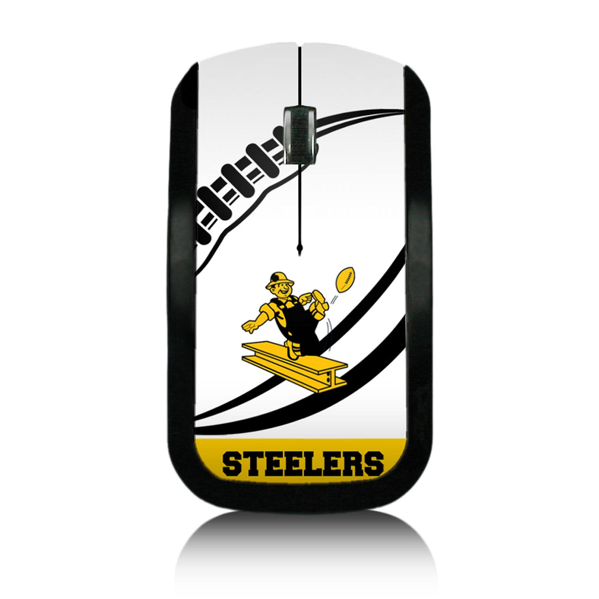 Pittsburgh Steelers 1961 Historic Collection Passtime Wireless Mouse 1