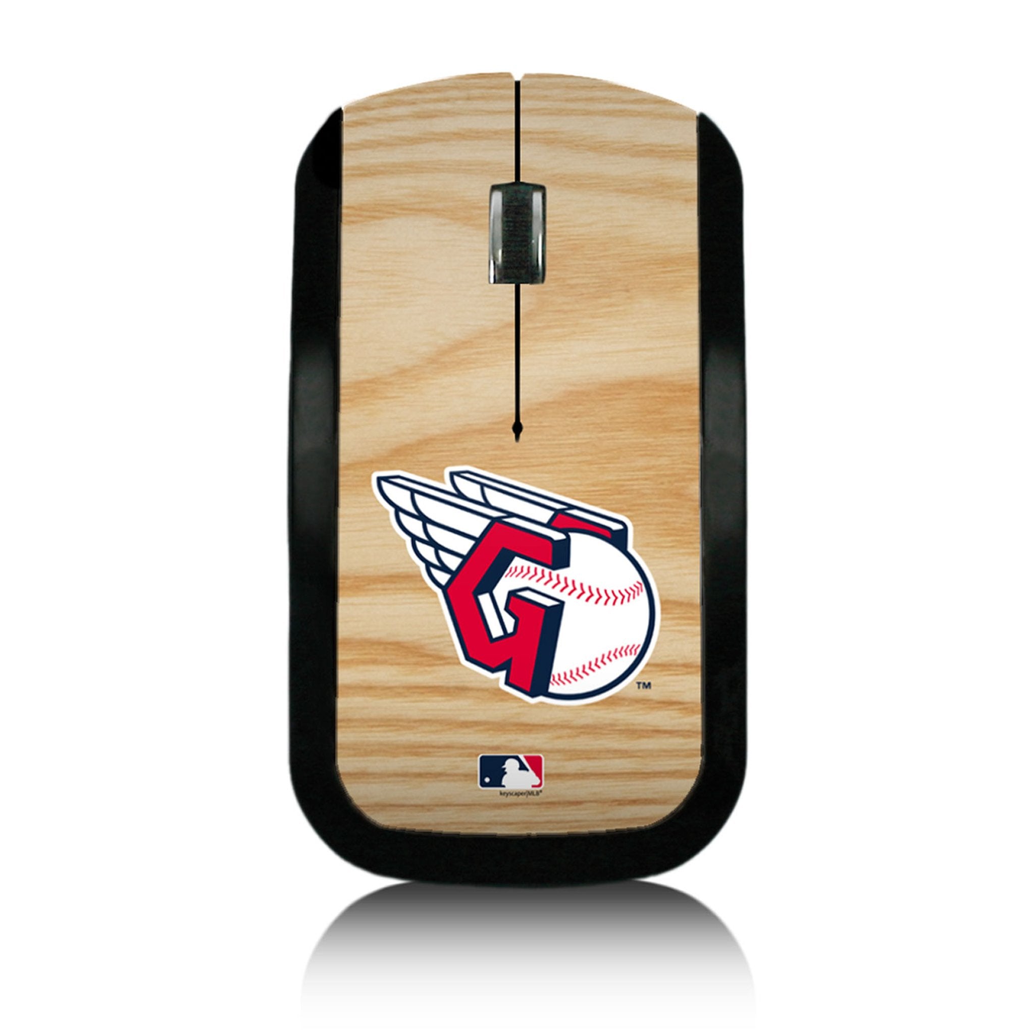 Cleveland Guardians Baseball Bat Wireless Mouse 1