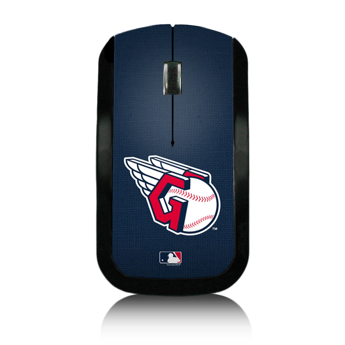 Cleveland Guardians Solid Wireless Mouse 1
