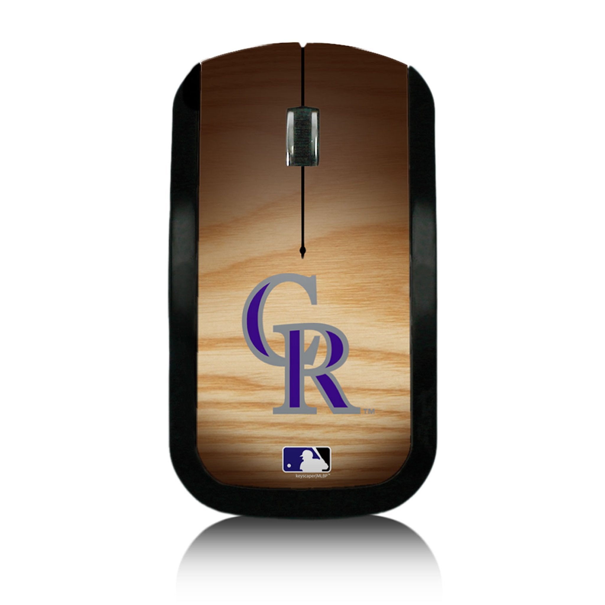 Colorado Rockies Baseball Bat Wireless Mouse 1