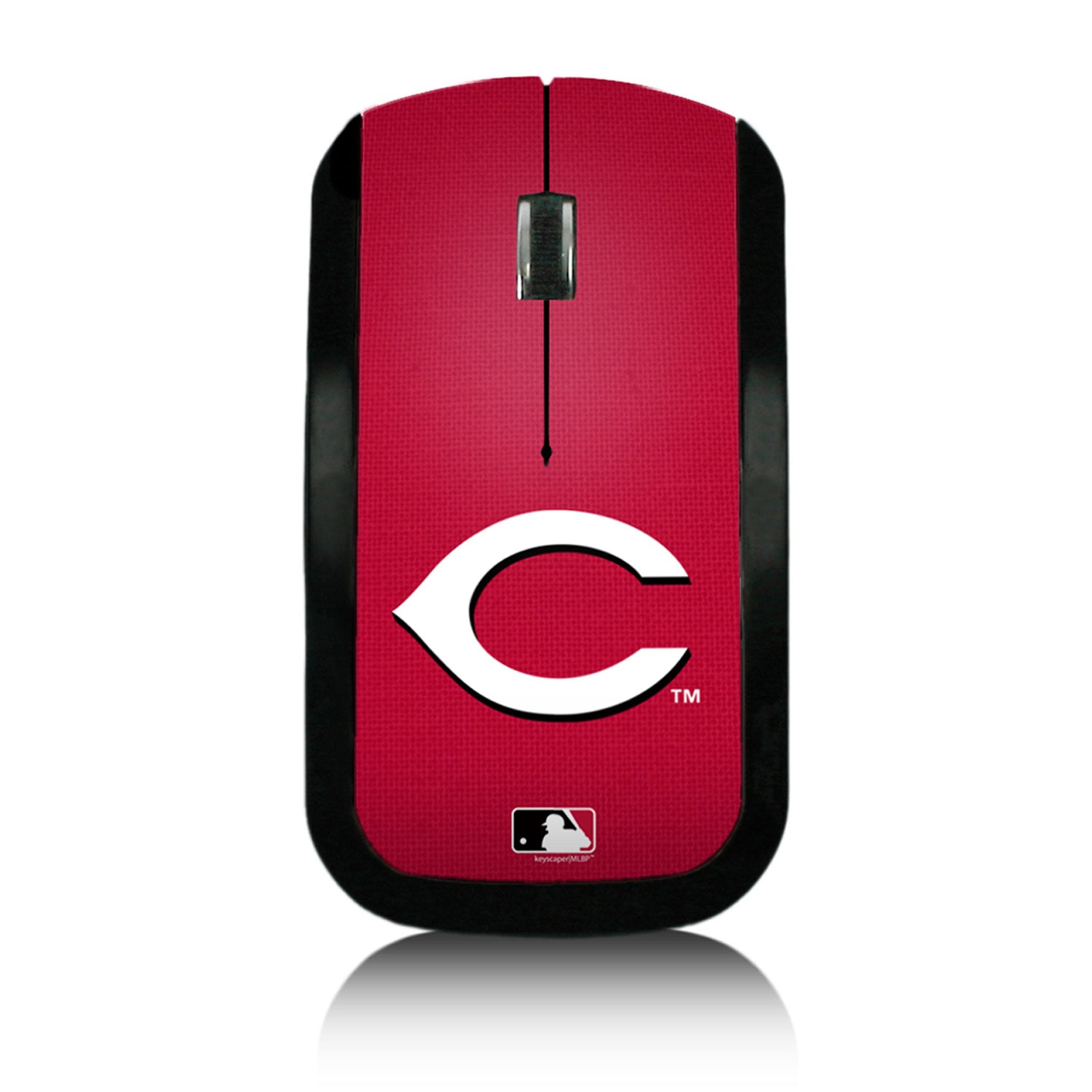 Cincinnati Reds Solid Wireless Mouse 1