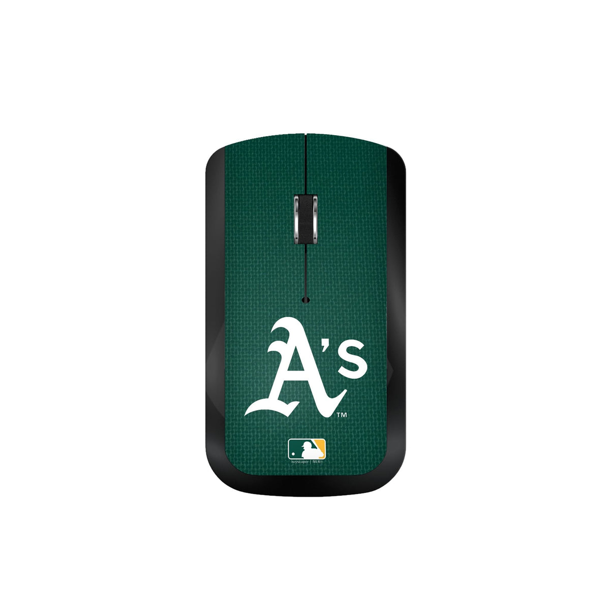 Oakland Athletics Solid Wireless Mouse 1
