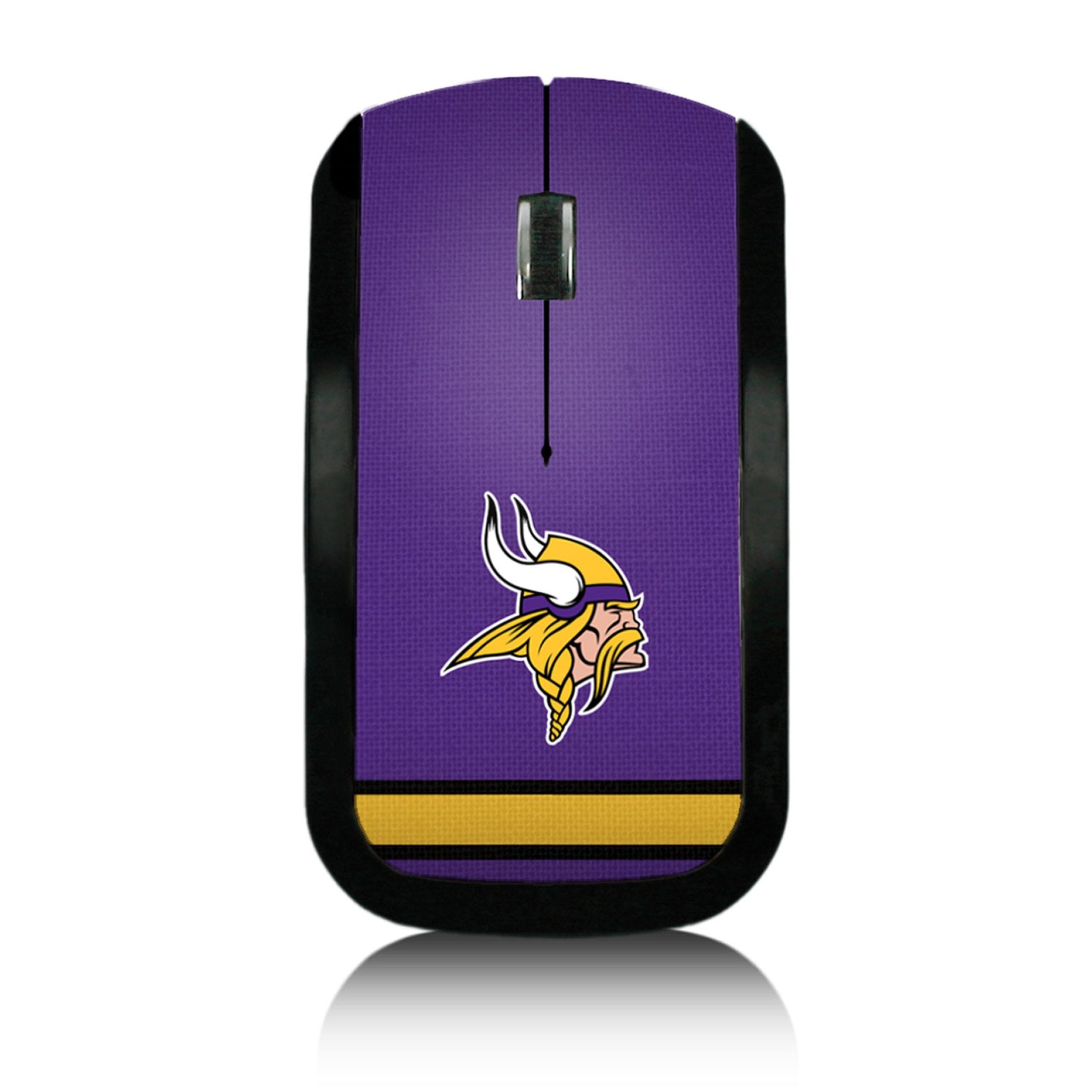 Minnesota Vikings Stripe Wireless Mouse 1