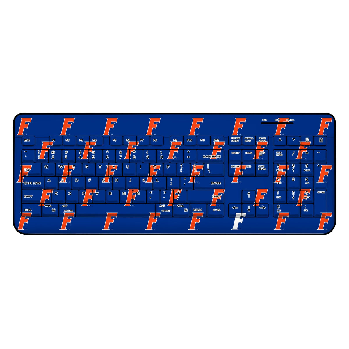 University of Florida Gators Fashion Pattern Wireless USB Keyboard 1