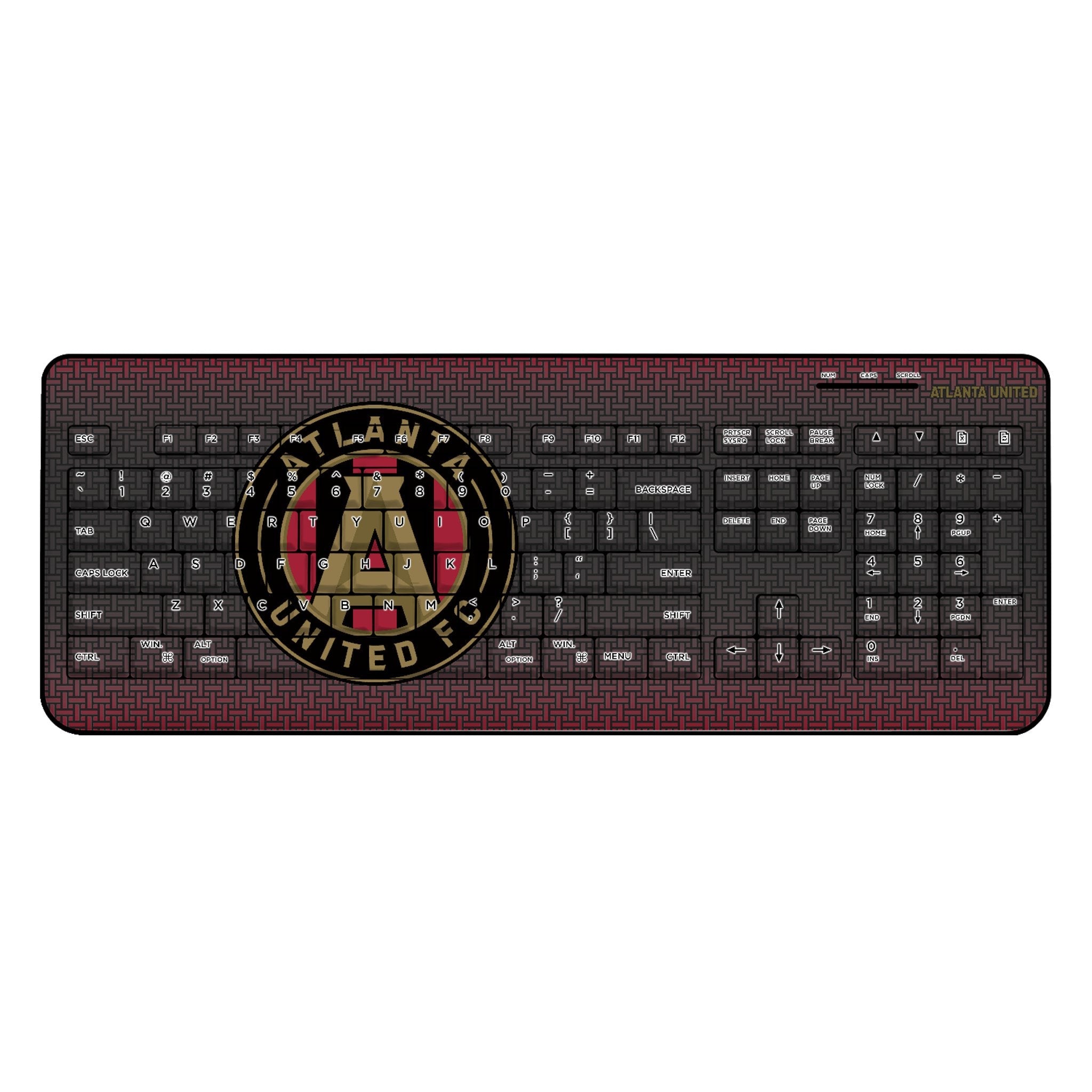 Atlanta United FC  Linen Wireless USB Keyboard 1