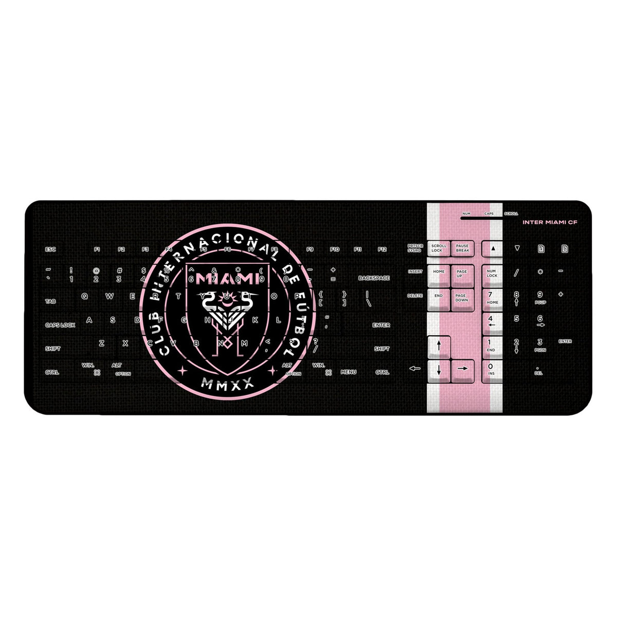 Inter Miami CF  Stripe Wireless USB Keyboard 1