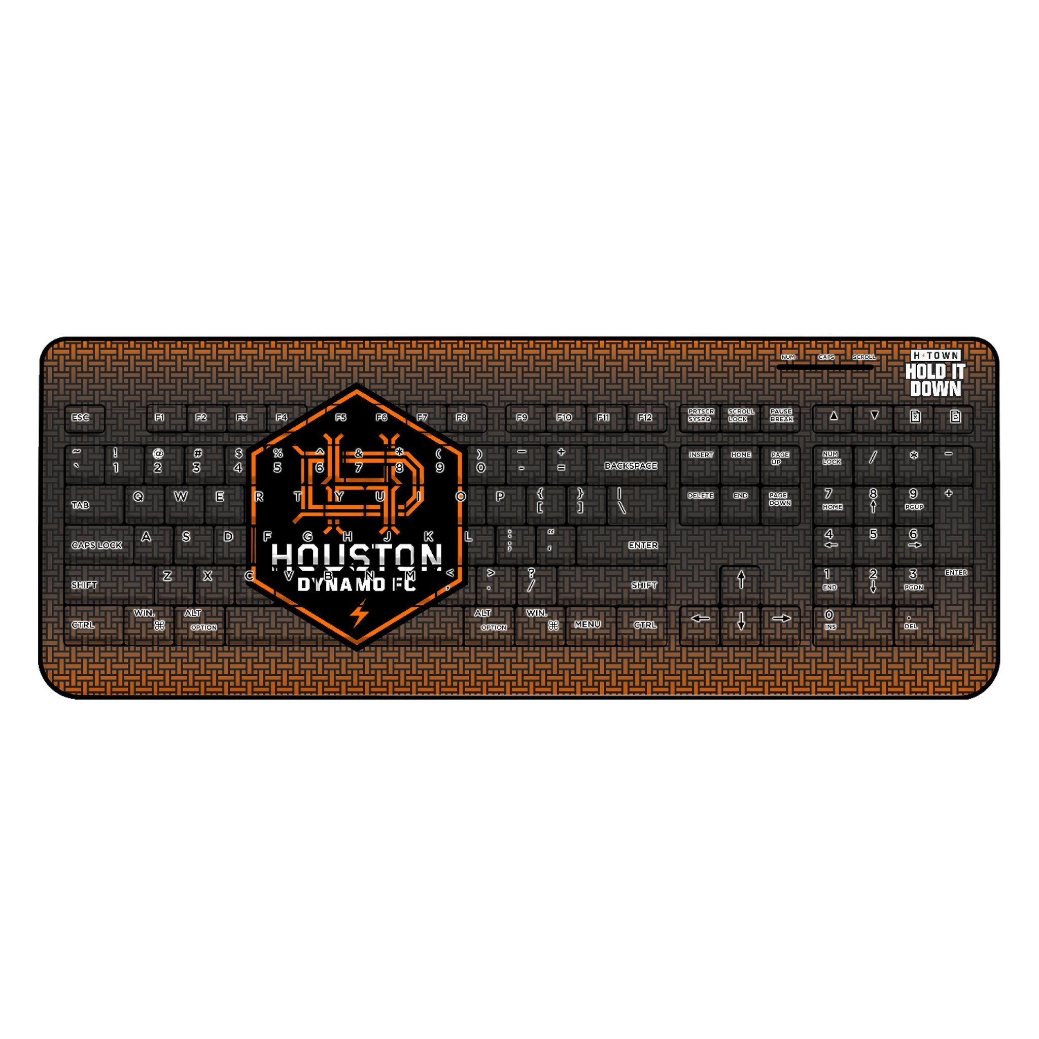 Houston Dynamo  Linen Wireless USB Keyboard 1