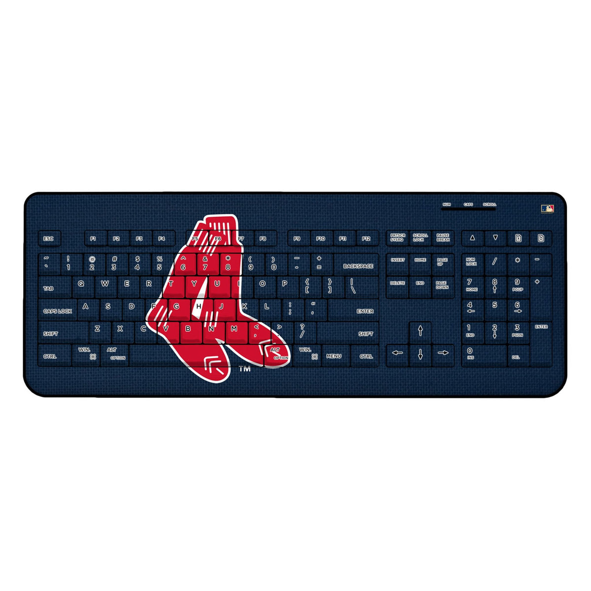 Boston Red Sox 1924-1960 - Cooperstown Collection Solid Wireless USB Keyboard