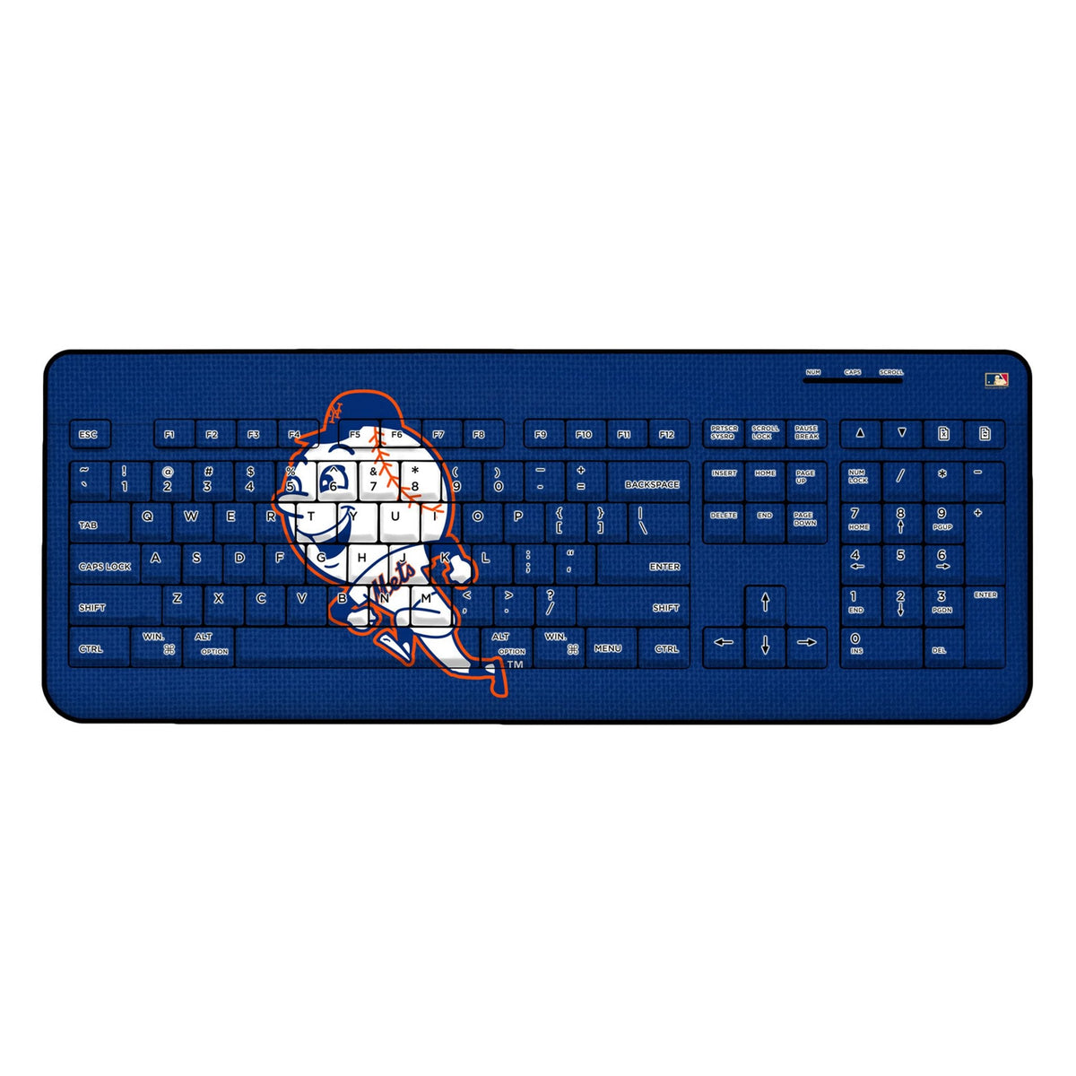 New York Mets 2014 - Cooperstown Collection Solid Wireless USB Keyboard 1