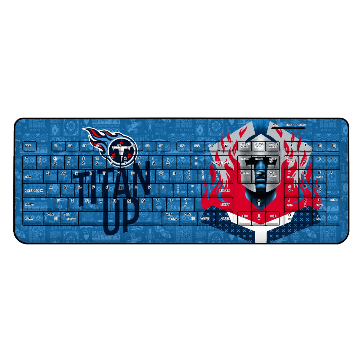 Tennessee Titans 2024 Illustrated Limited Edition Wireless USB Keyboard 1
