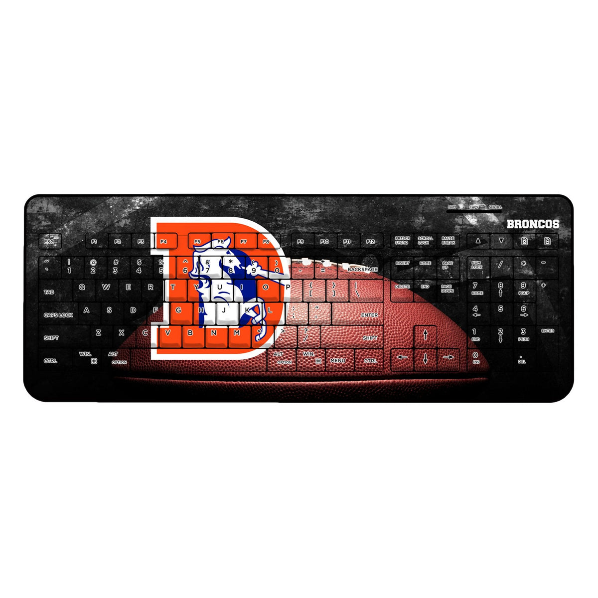 Denver Broncos 1993-1996 Historic Collection Legendary Wireless USB Keyboard 1