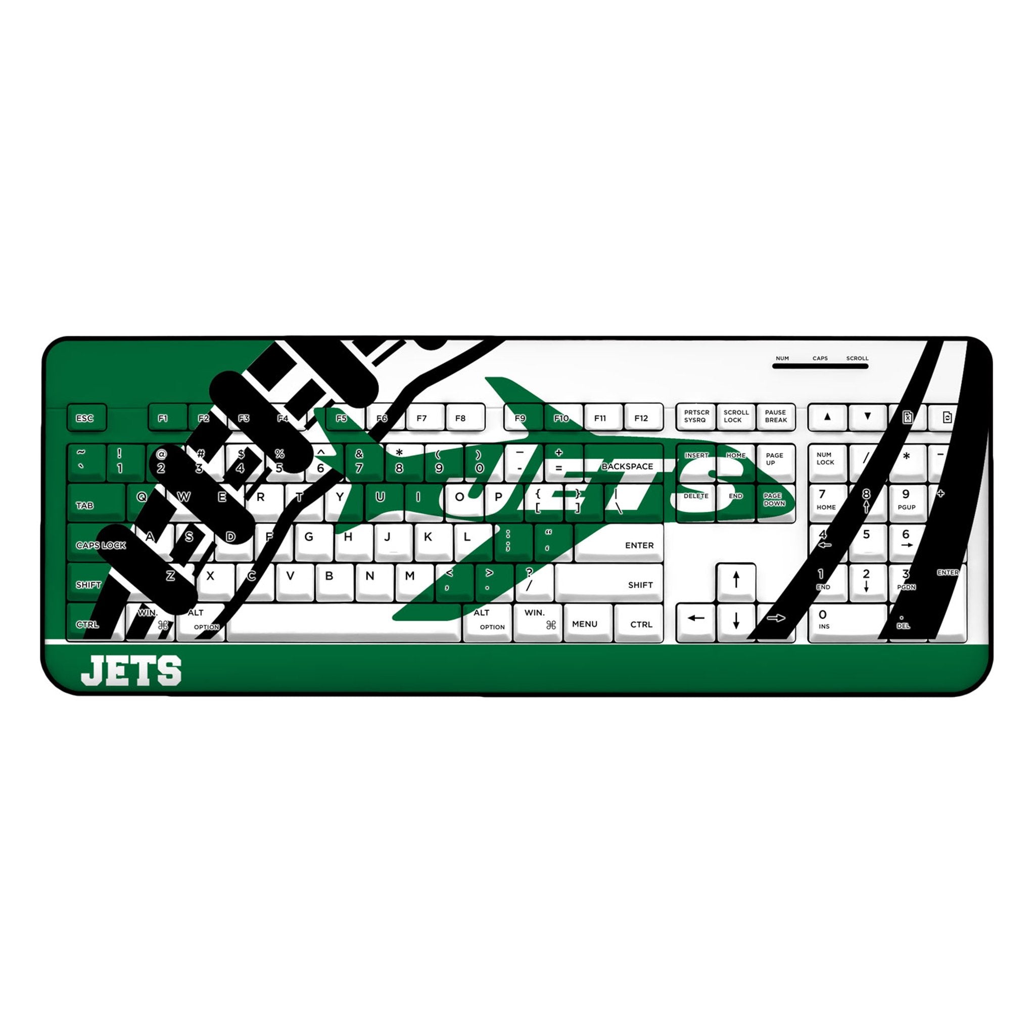New York Jets 1963 Historic Collection Passtime Wireless USB Keyboard 1