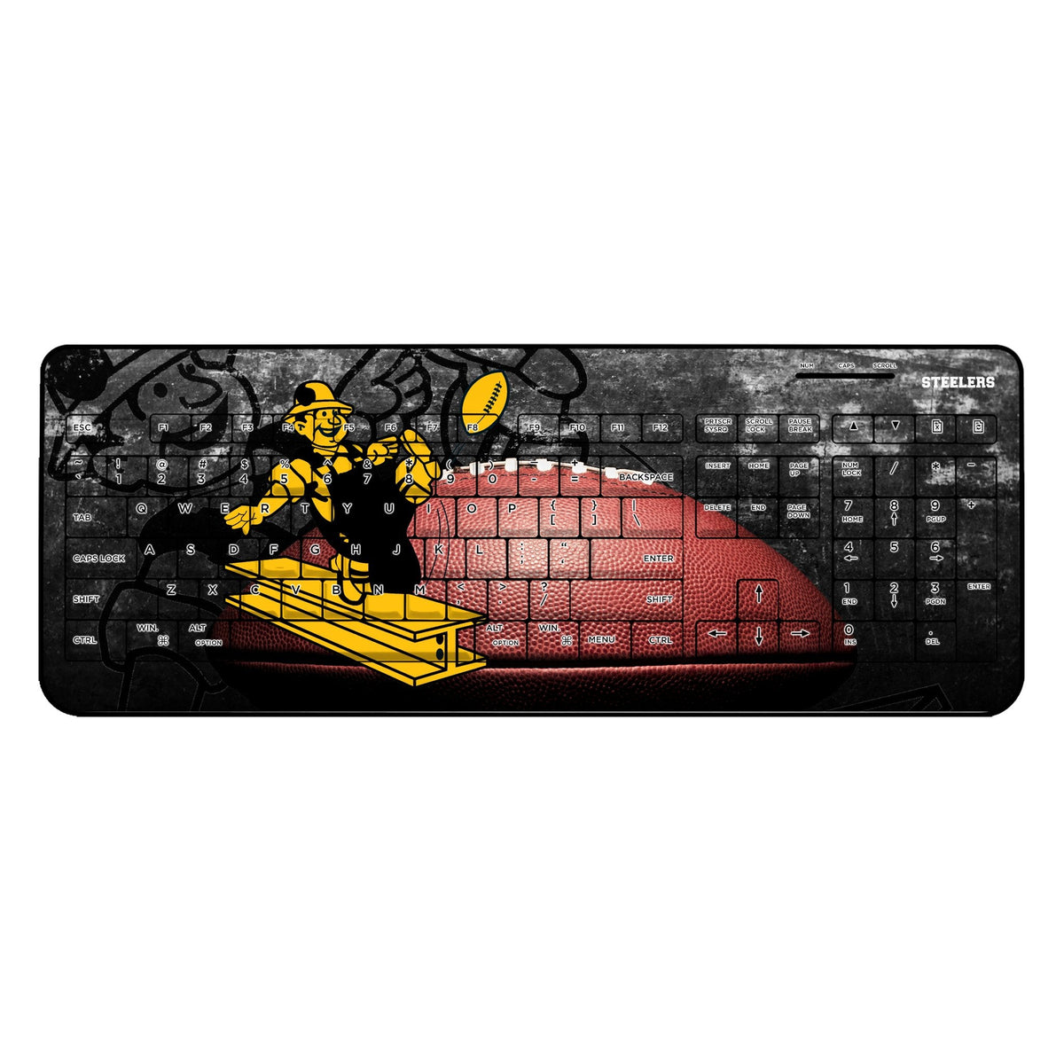 Pittsburgh Steelers 1961 Historic Collection Legendary Wireless USB Keyboard 1