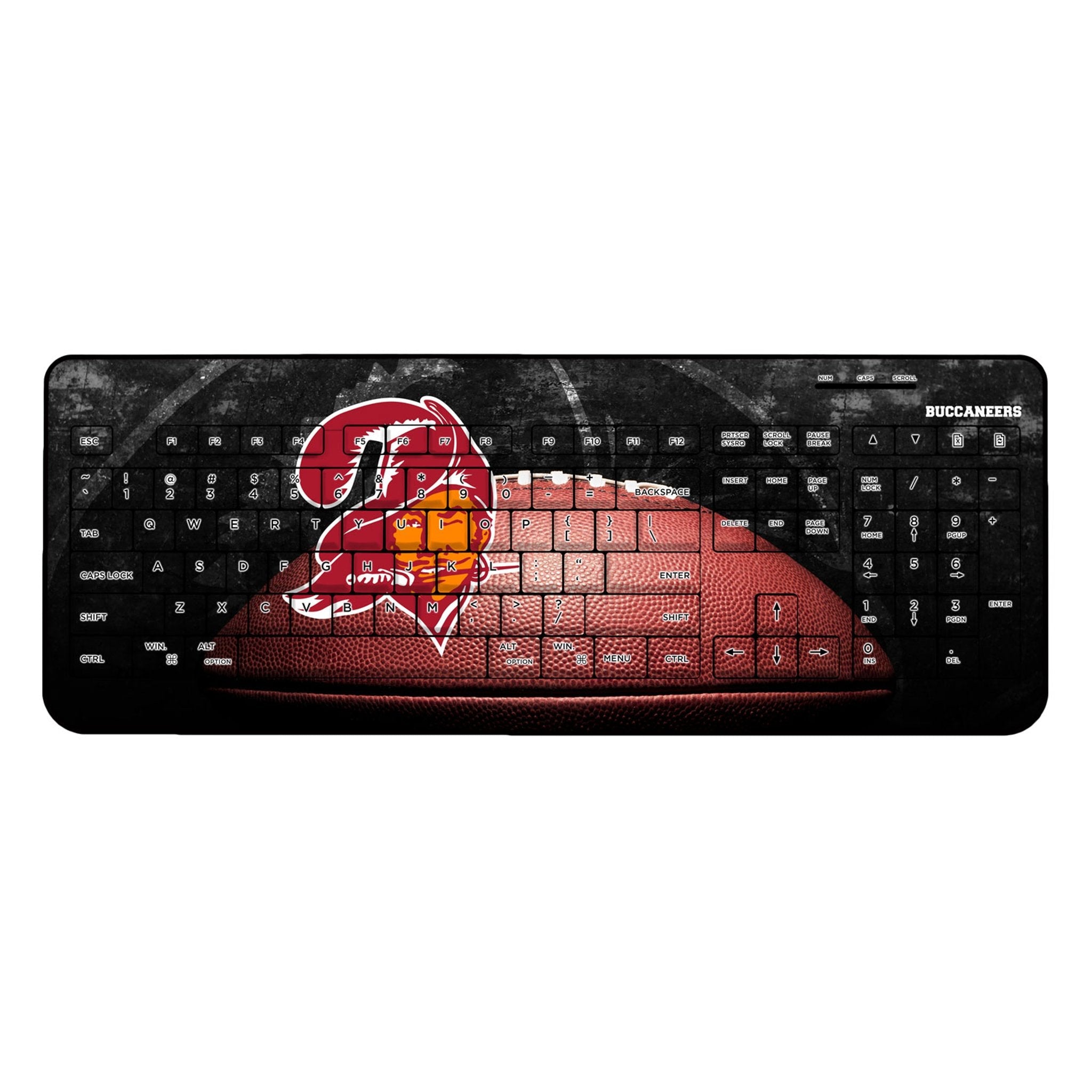 Tampa Bay Buccaneers Historic Collection Legendary Wireless USB Keyboard 1