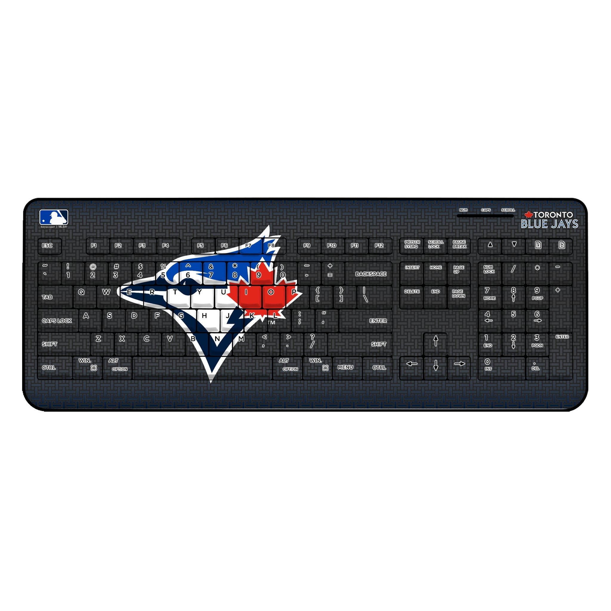 Toronto Blue Jays Linen Wireless USB Keyboard 1