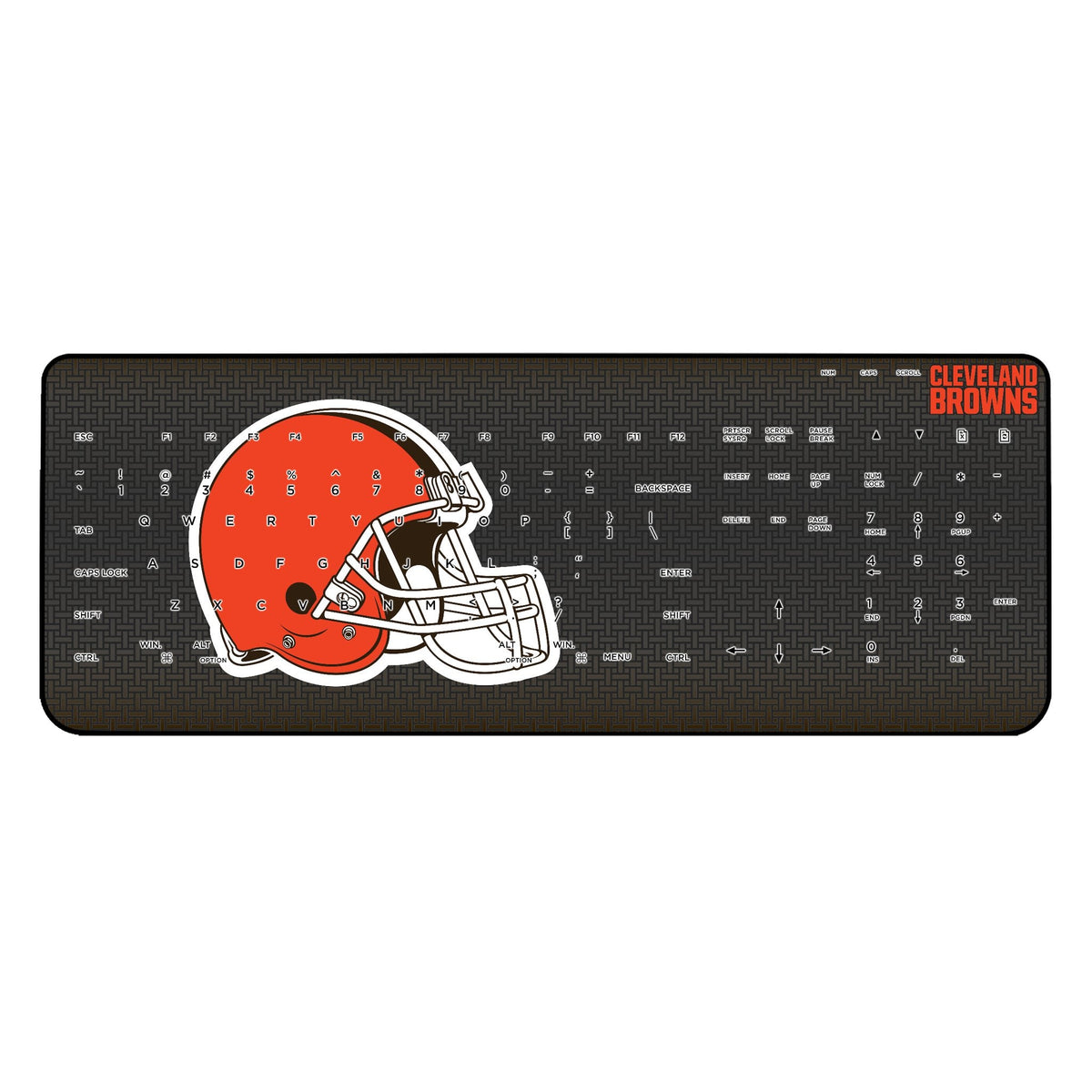 Cleveland Browns Linen Wireless USB Keyboard 1
