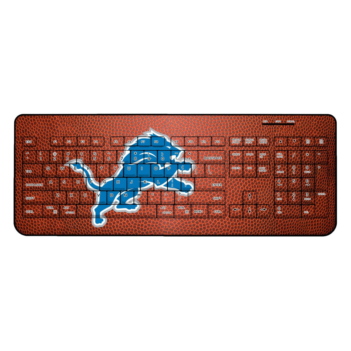 Detroit Lions Football Wireless USB Keyboard 1
