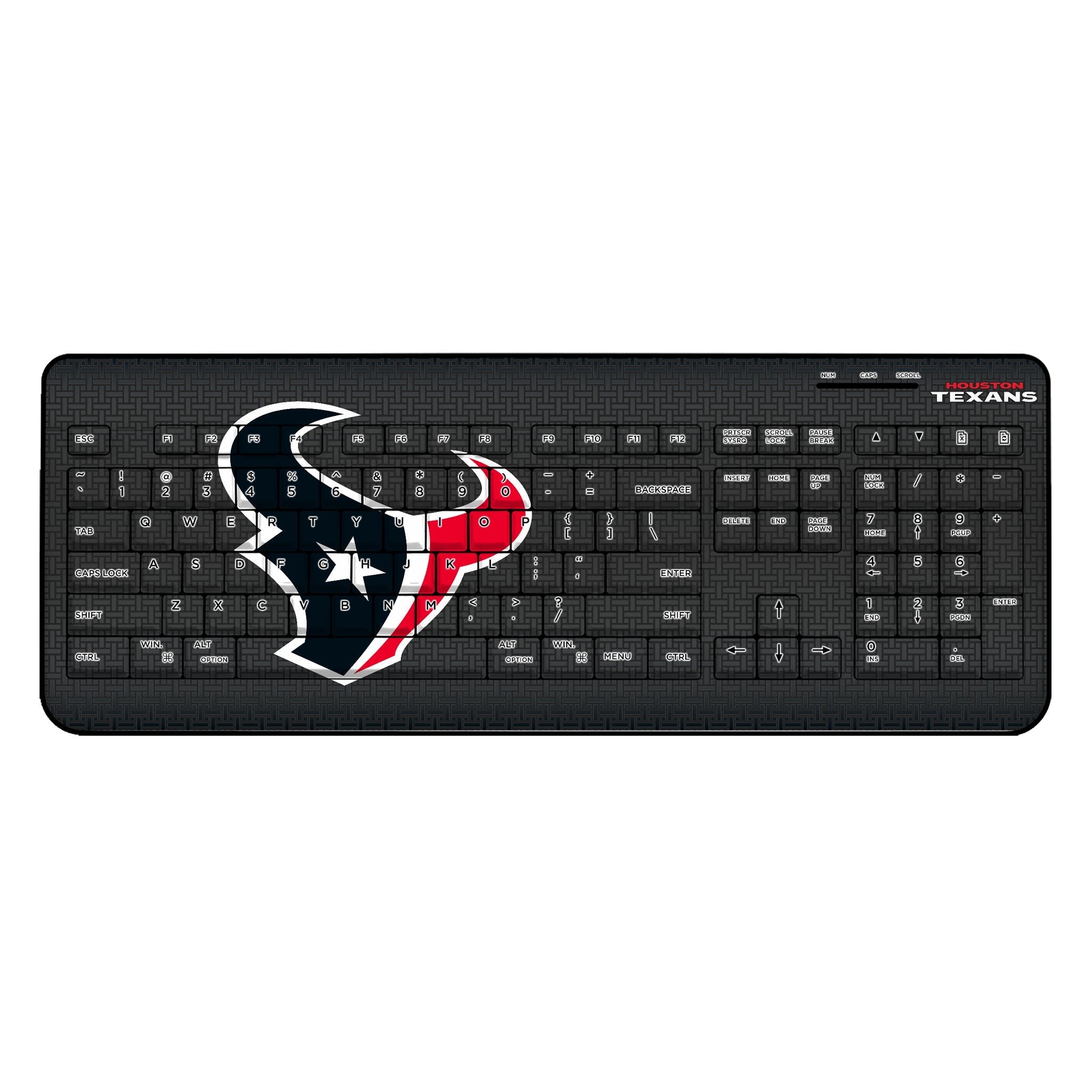 Houston Texans Linen Wireless USB Keyboard 1