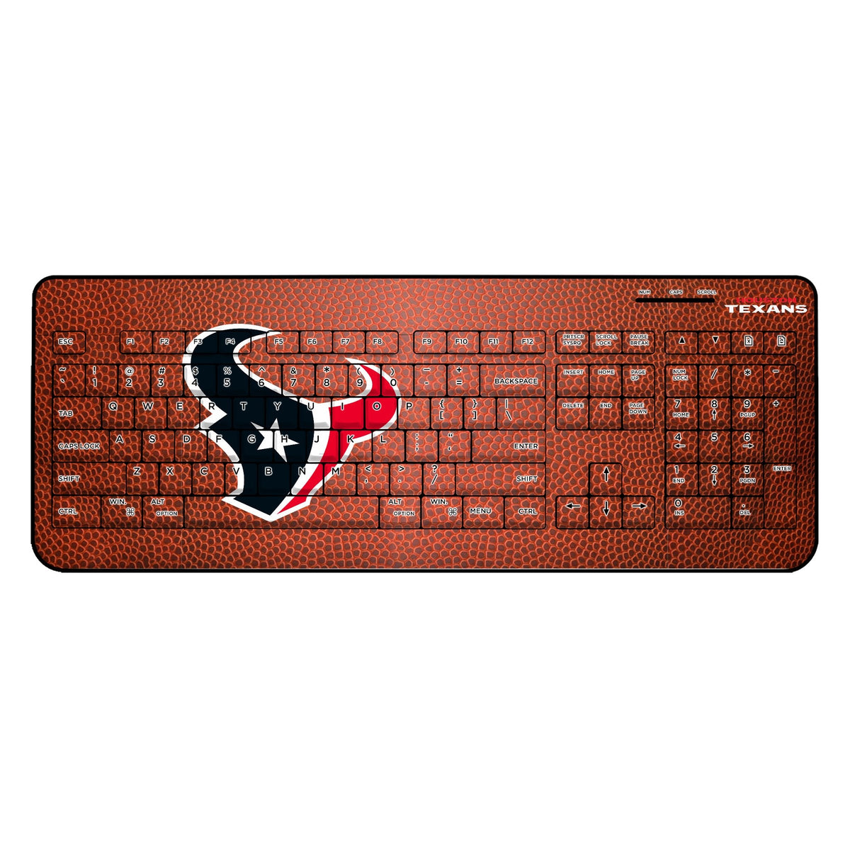 Houston Texans Football Wireless USB Keyboard 1