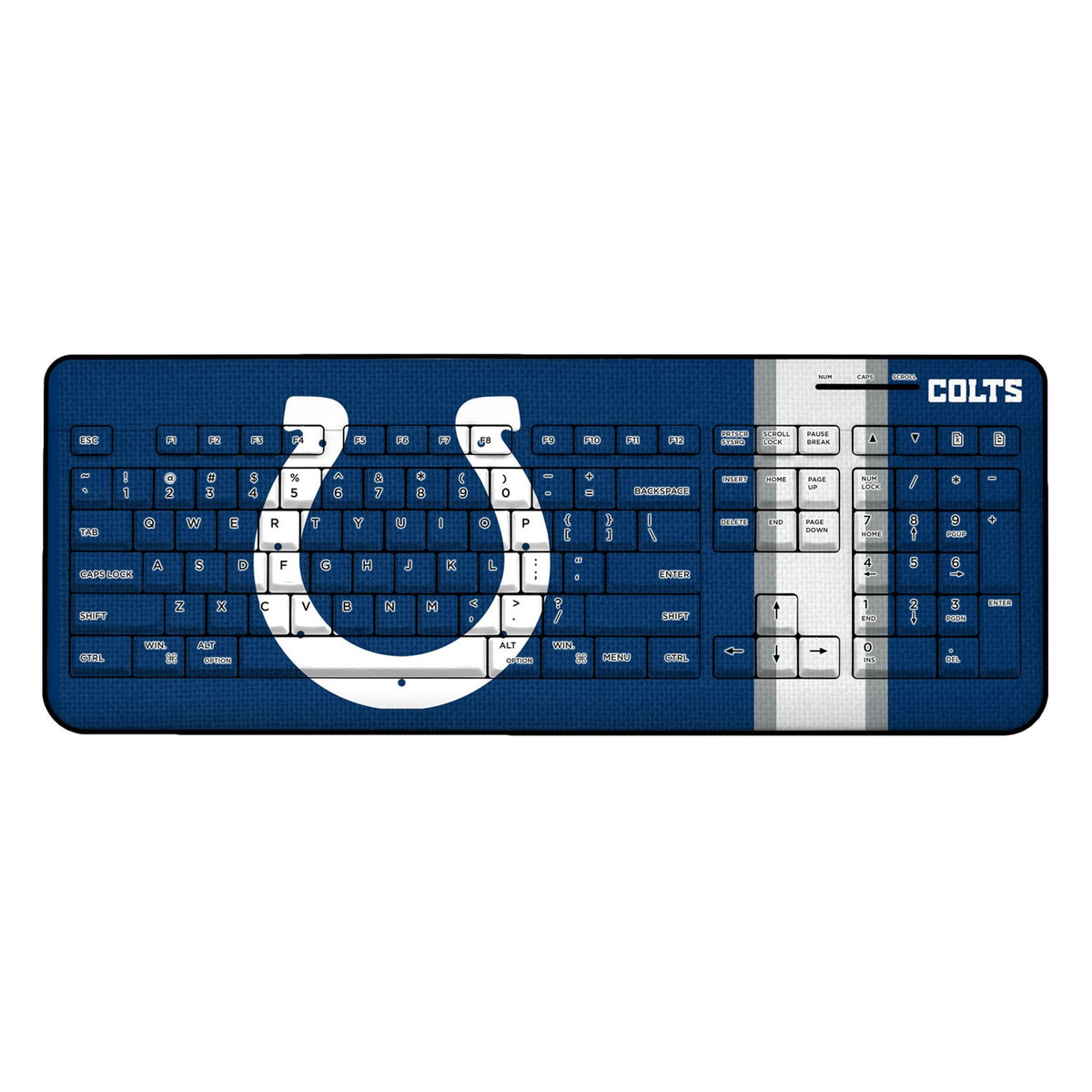 Indianapolis Colts Stripe Wireless USB Keyboard 1