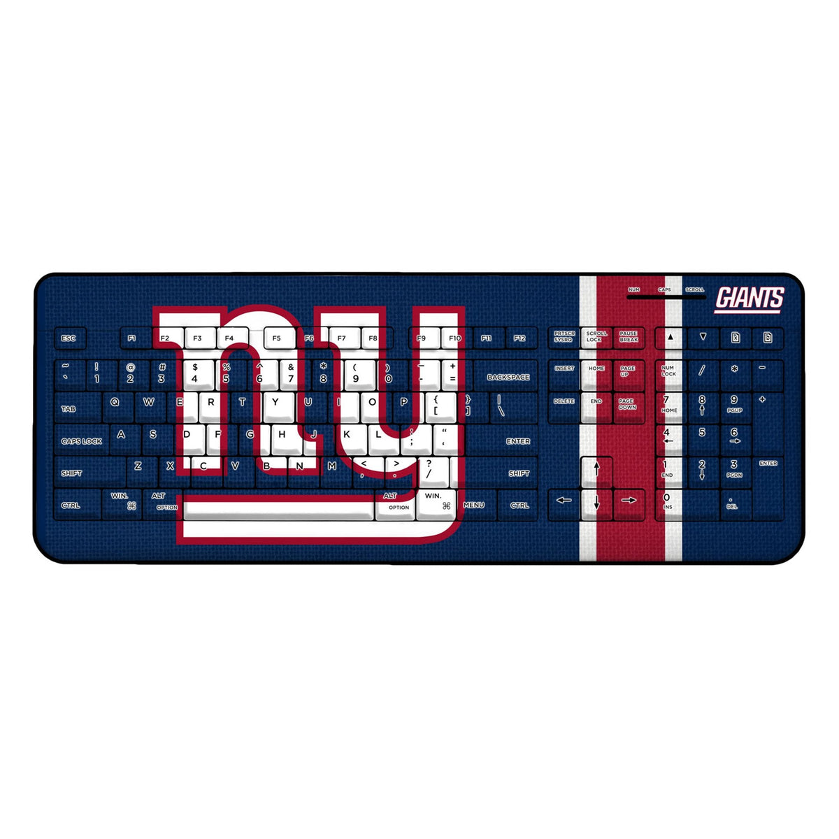 New York Giants Stripe Wireless USB Keyboard 1
