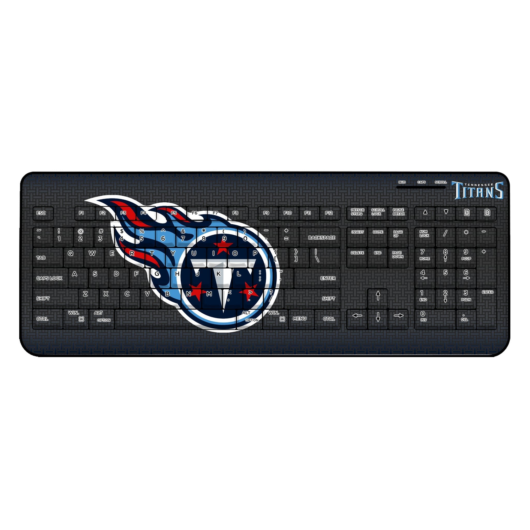 Tennessee Titans Linen Wireless USB Keyboard 1