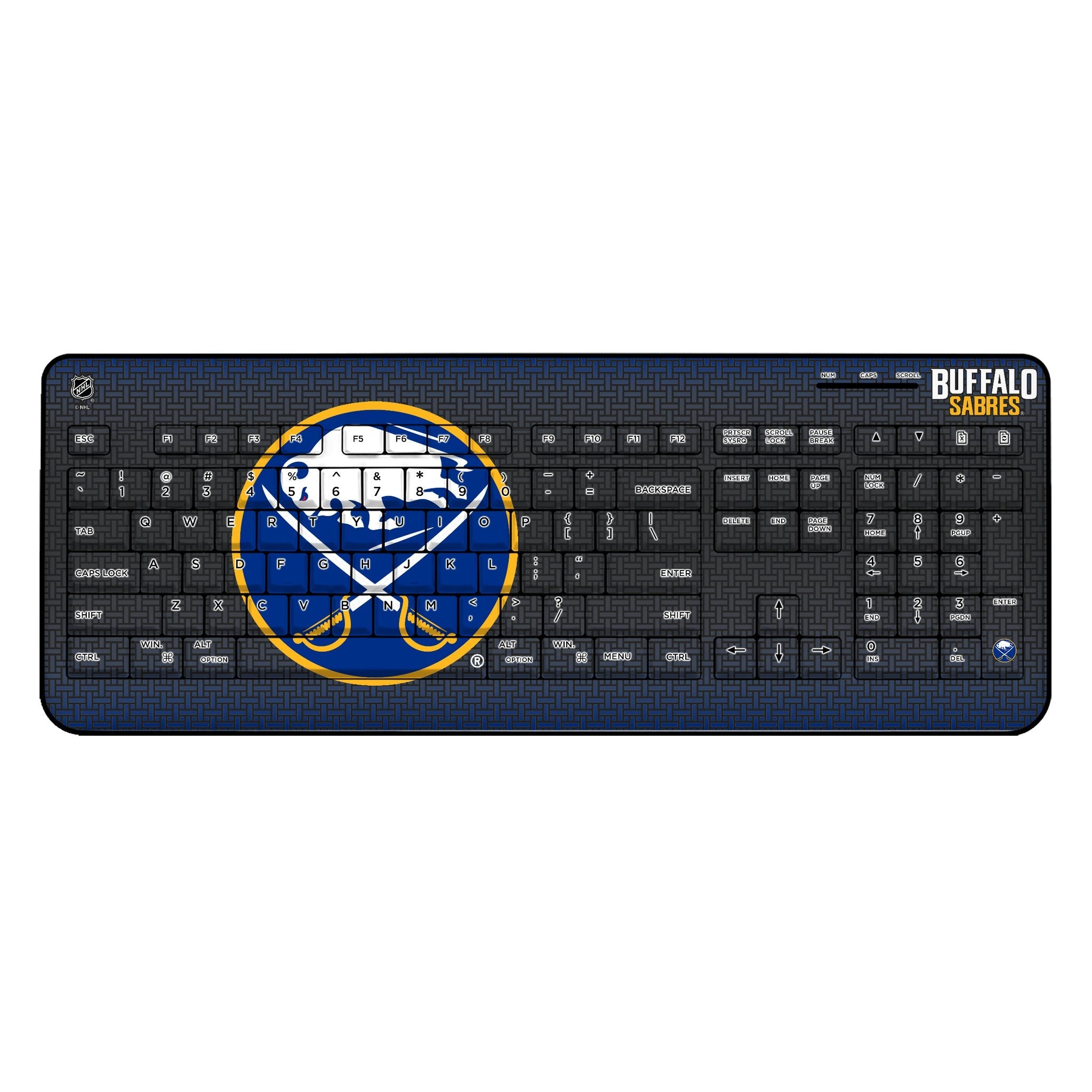 Buffalo Sabres Linen Wireless USB Keyboard