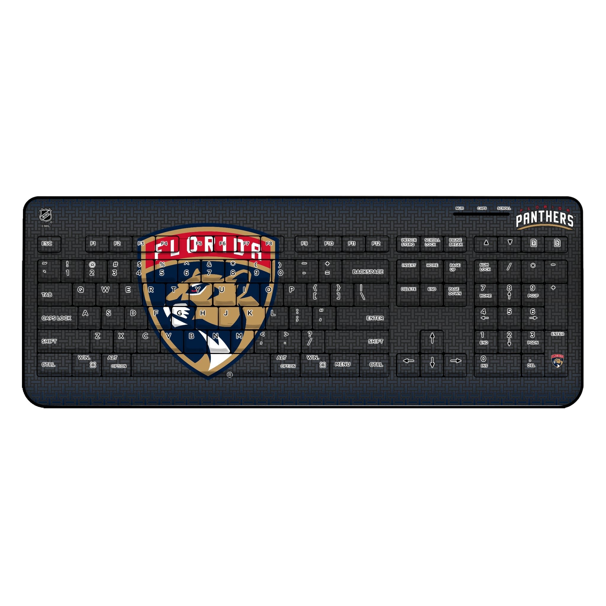 Florida Panthers Linen Wireless USB Keyboard