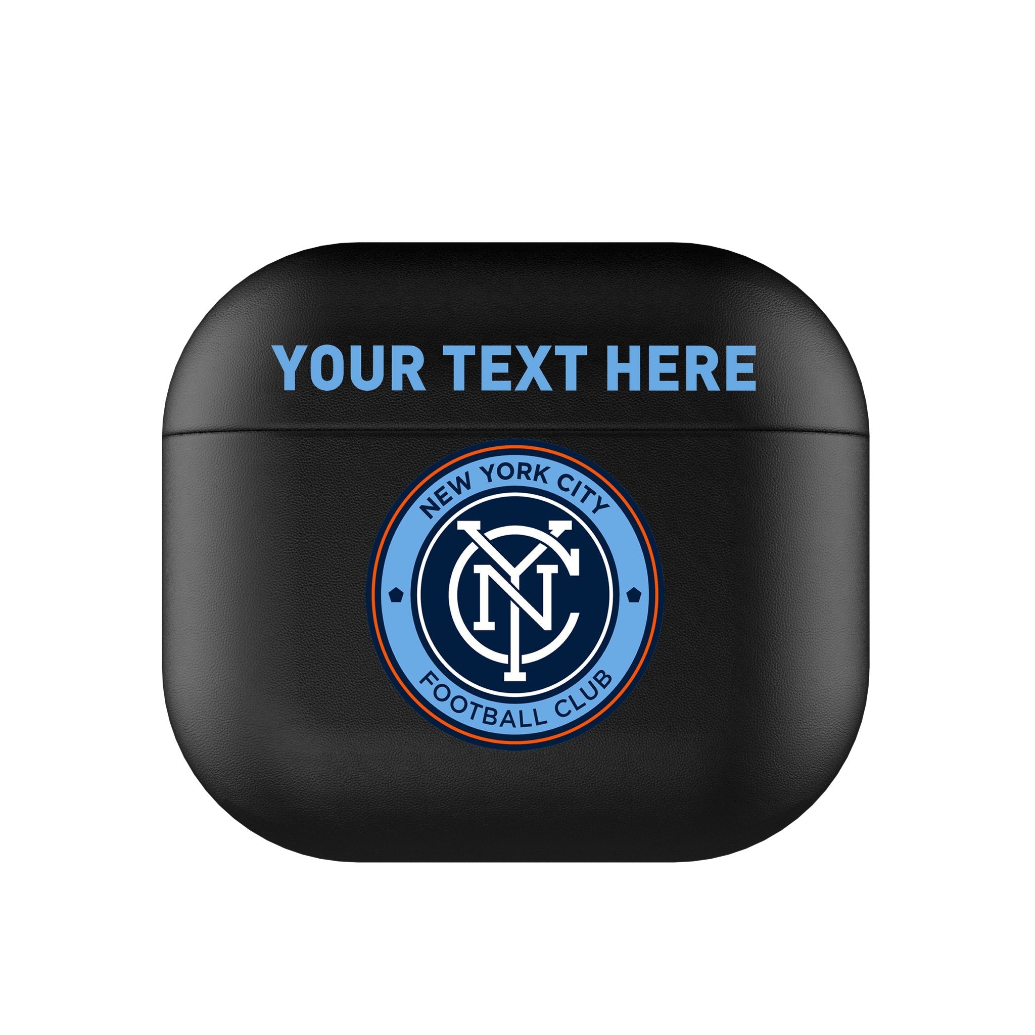 New York City FC Personalized Insignia AirPod Case Cover 5