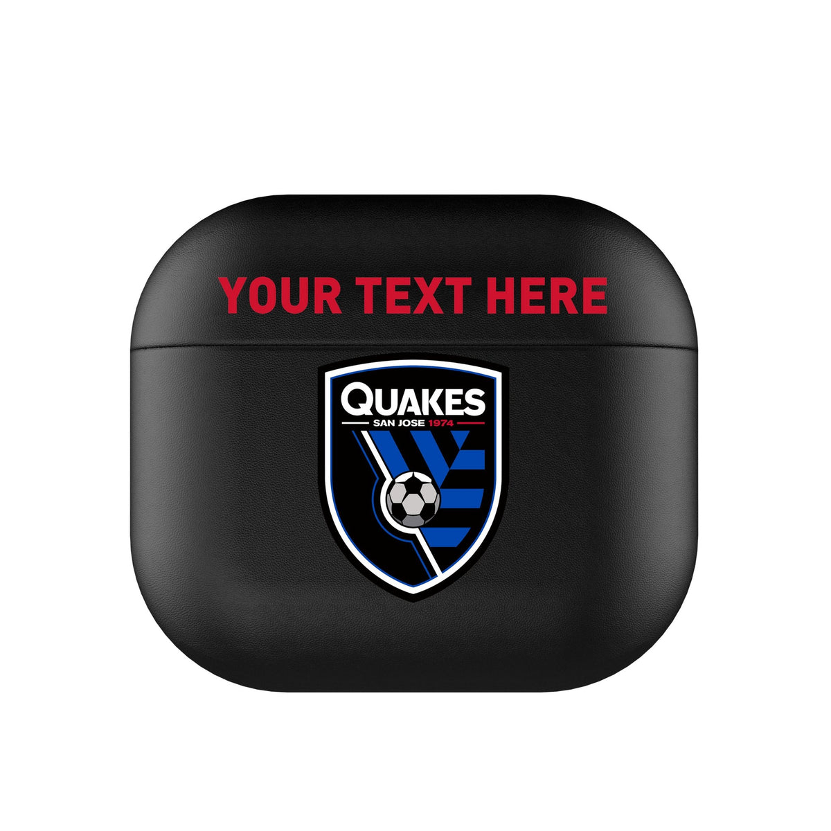 San Jose Earthquakes Personalized Insignia AirPod Case Cover 5
