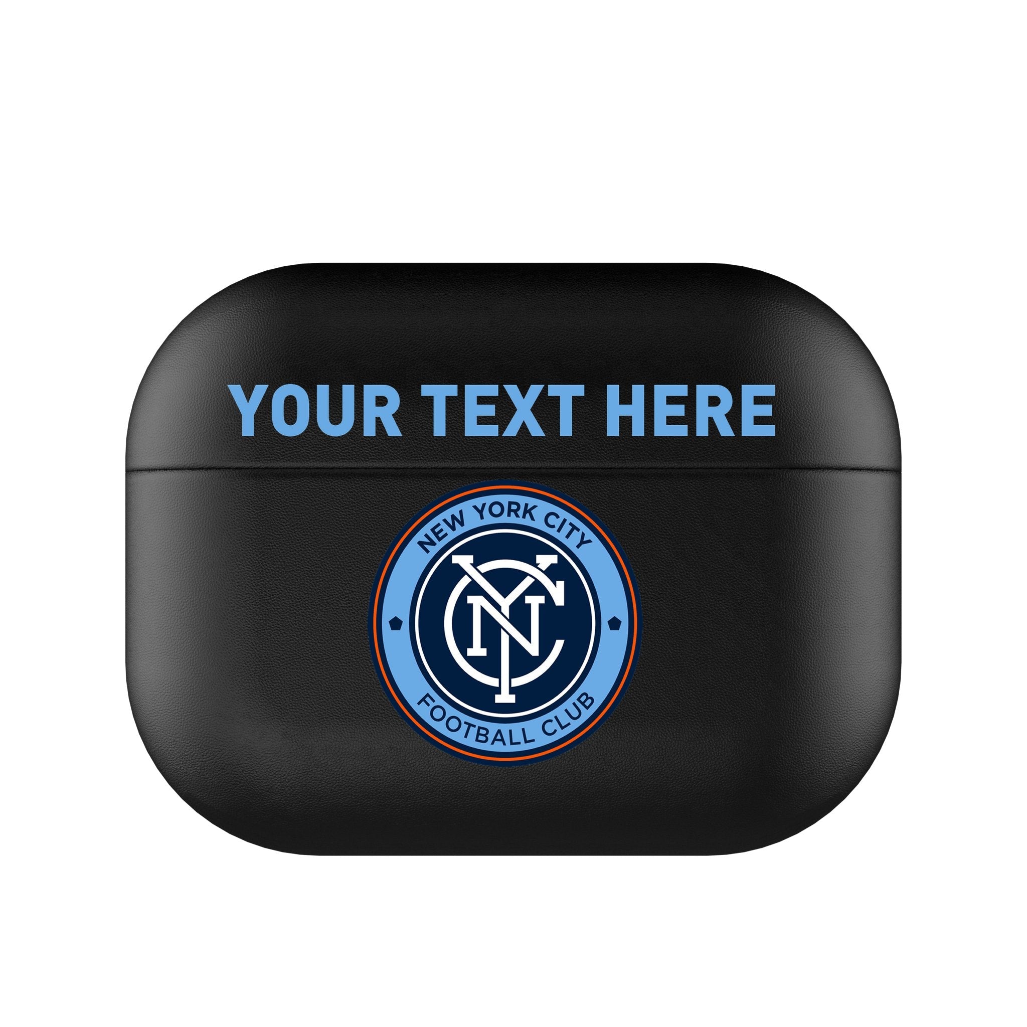 New York City FC Personalized Insignia AirPod Case Cover 3