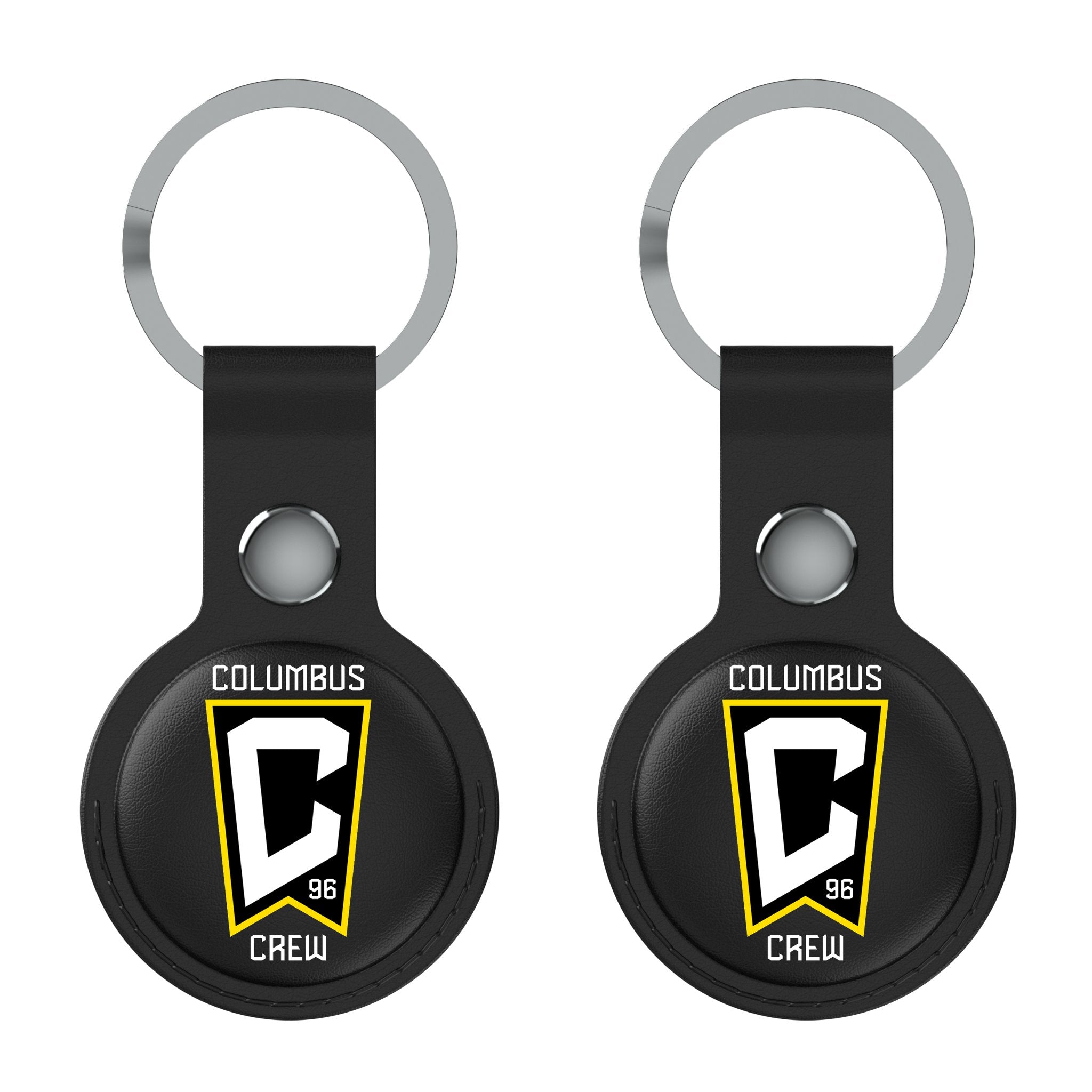 Columbus Crew  Insignia Black Airtag Holder 2-Pack